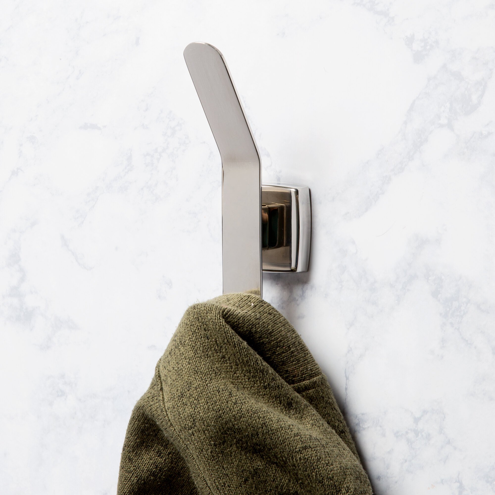 Bobrick B682 SurfaceMounted Hat and Coat Hook with Bright Polished Finish