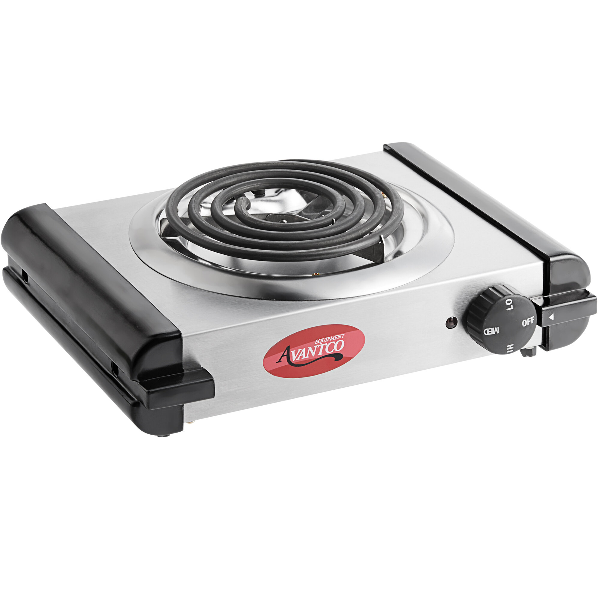 Avantco EB100 Single Burner Countertop Range 120V