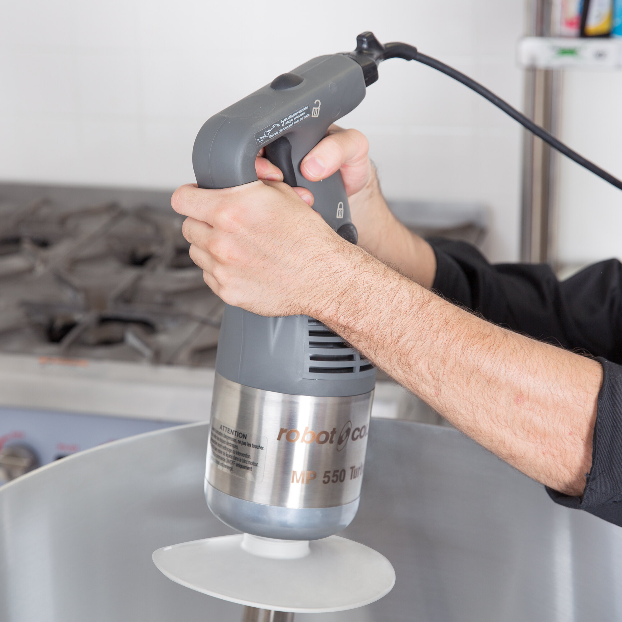 Robot Coupe MP550 Turbo 21" Single Speed Immersion Blender 1 1/4 HP