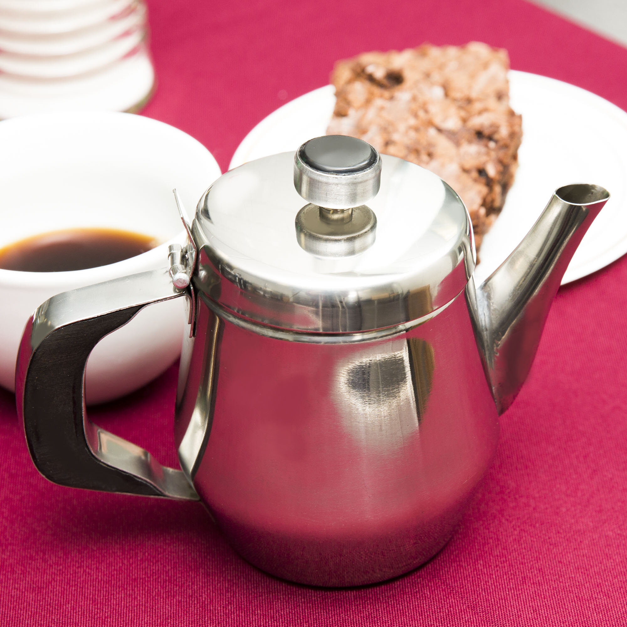 20 oz. Stainless Steel Gooseneck Teapot