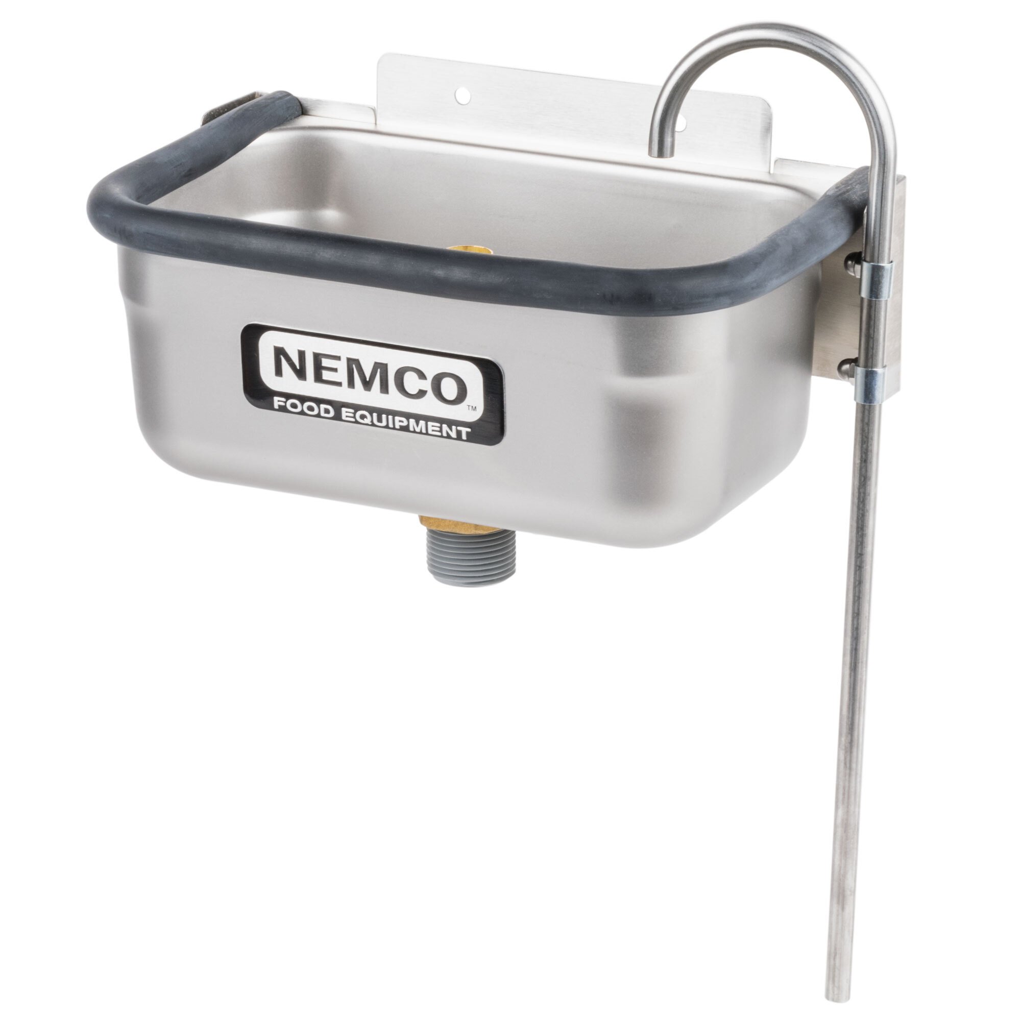 Nemco 7731610A 10 3/8" Ice Cream Dipper Well and Faucet Set
