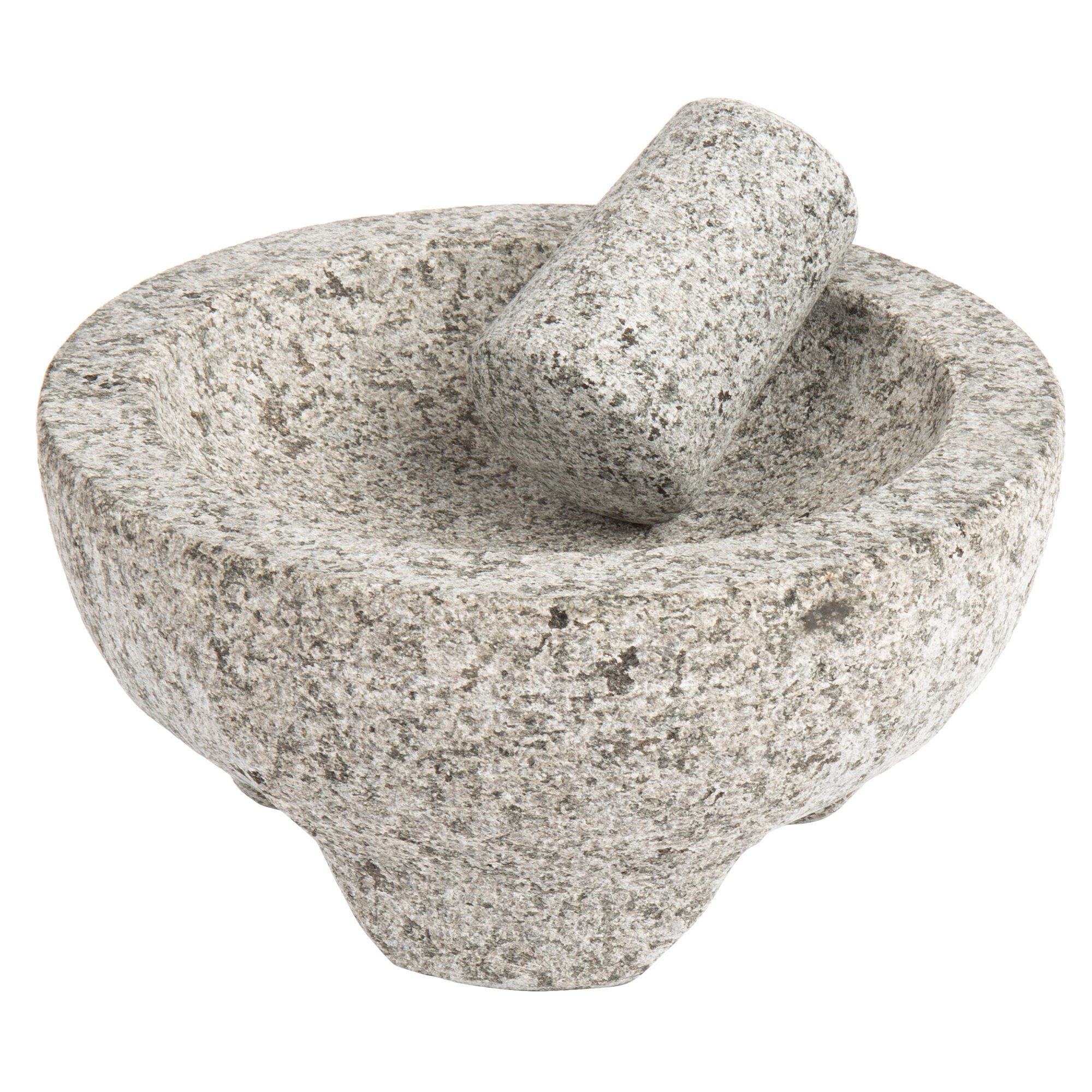 8 Granite Mortar And Pestle Set