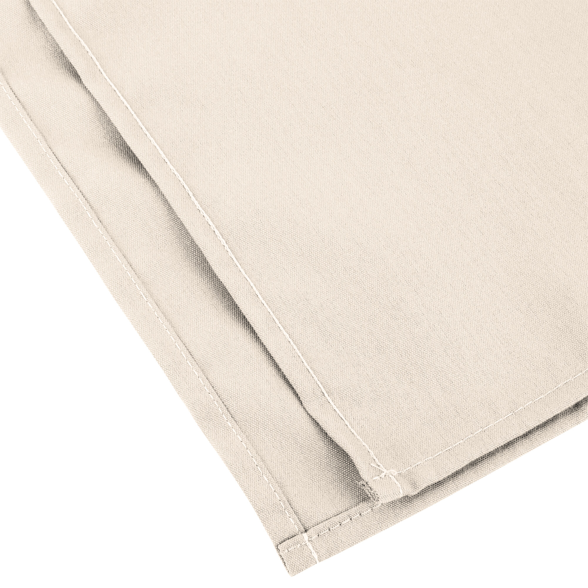 Intedge Ivory 100% Polyester Cloth Napkins, 22