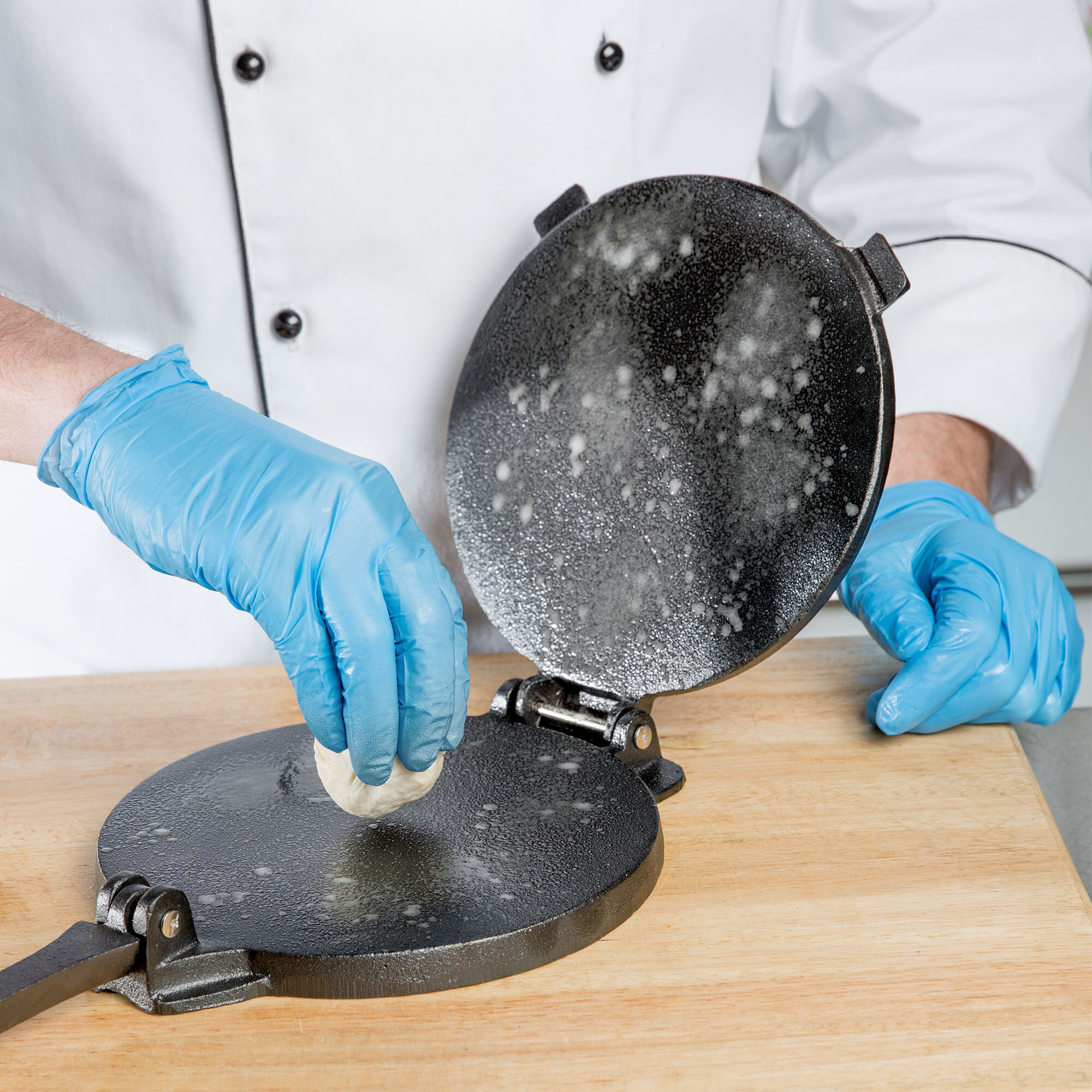 Cast Iron Tortilla Press 8" WebstaurantStore