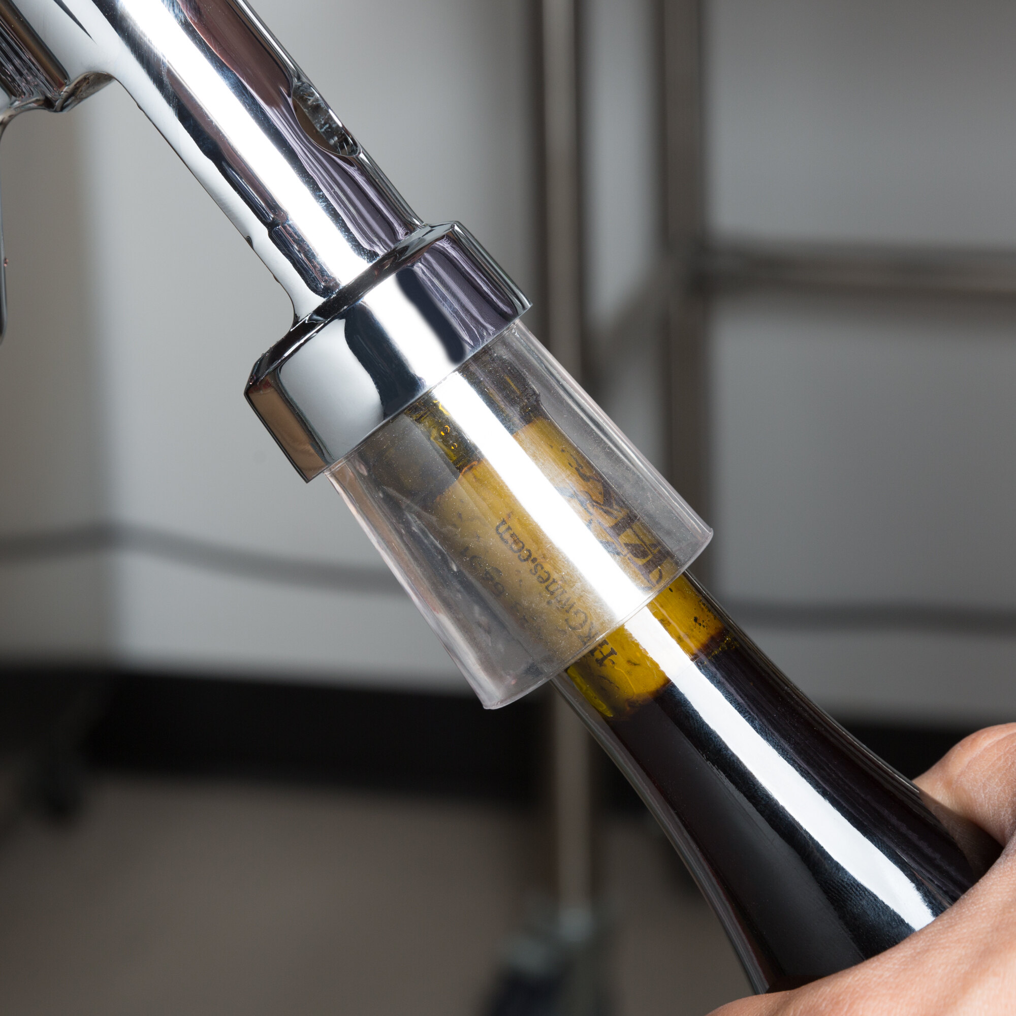 Franmara 5511 BarPull ChromePlated Counter Mount Wine Bottle Opener