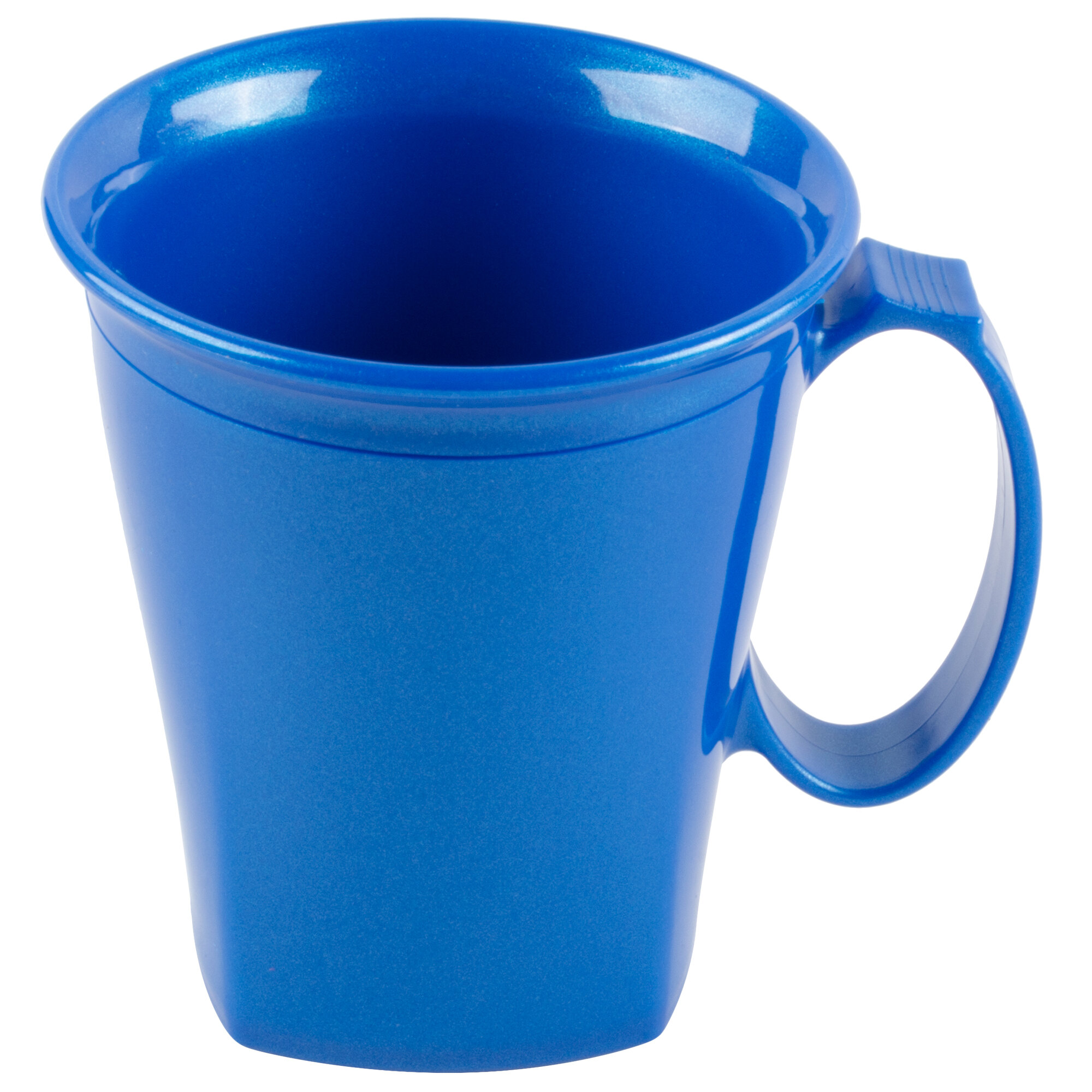 Cambro MDSHM8489 Harbor Collection 8 oz. Metallic Blue Insulated Mug ...