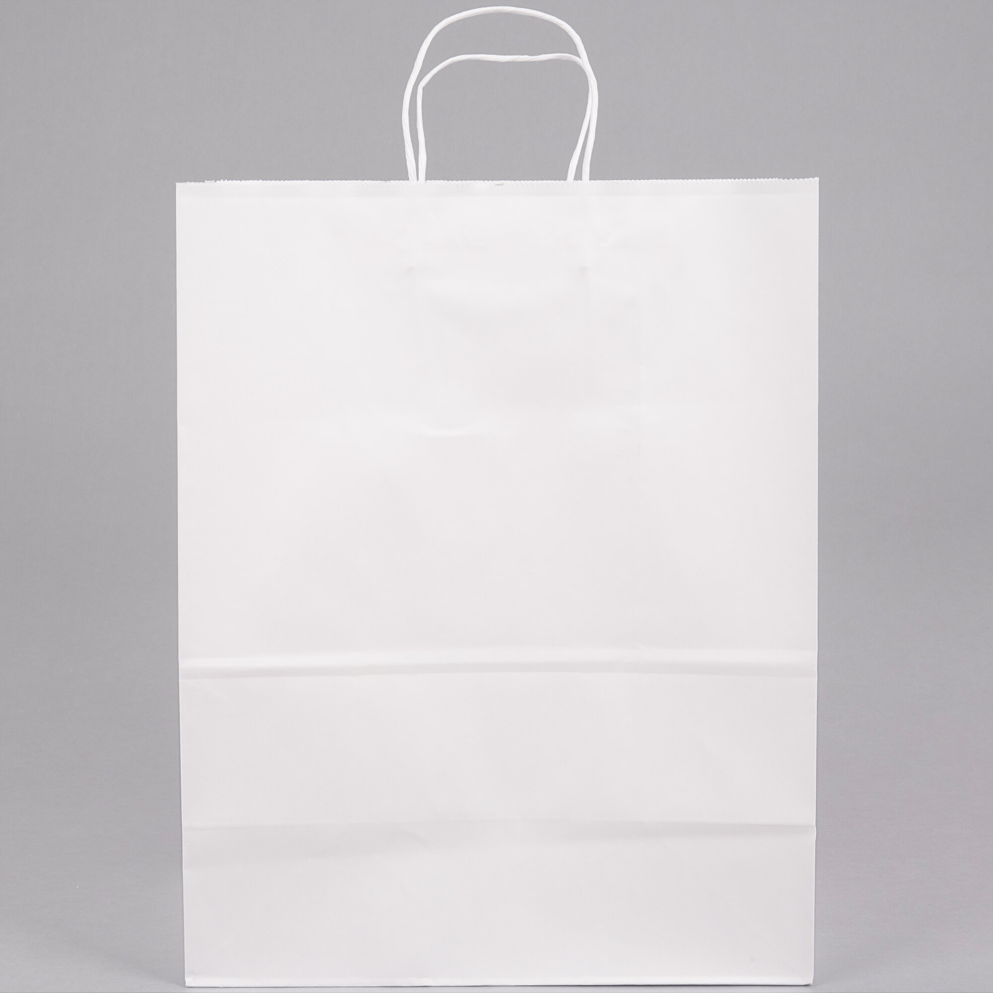 white shopper bag