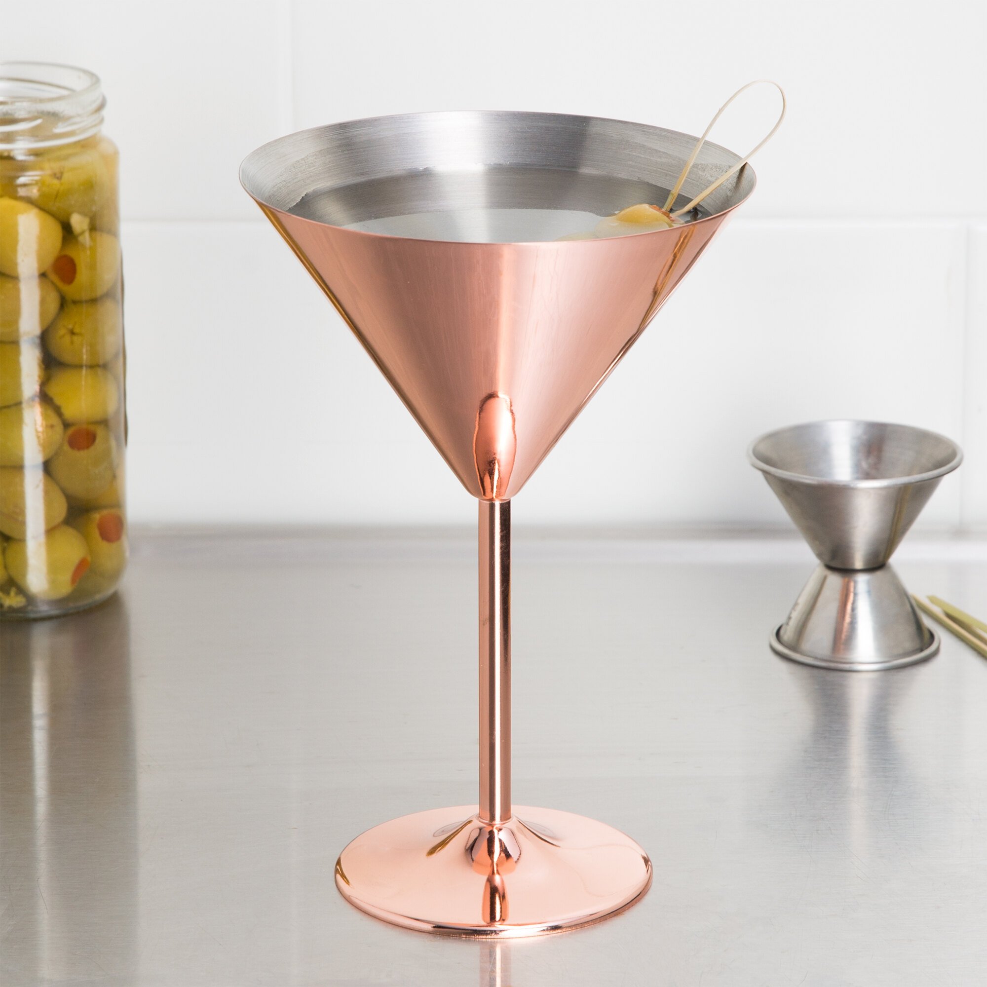 Copper Martini Glass (12 oz.)