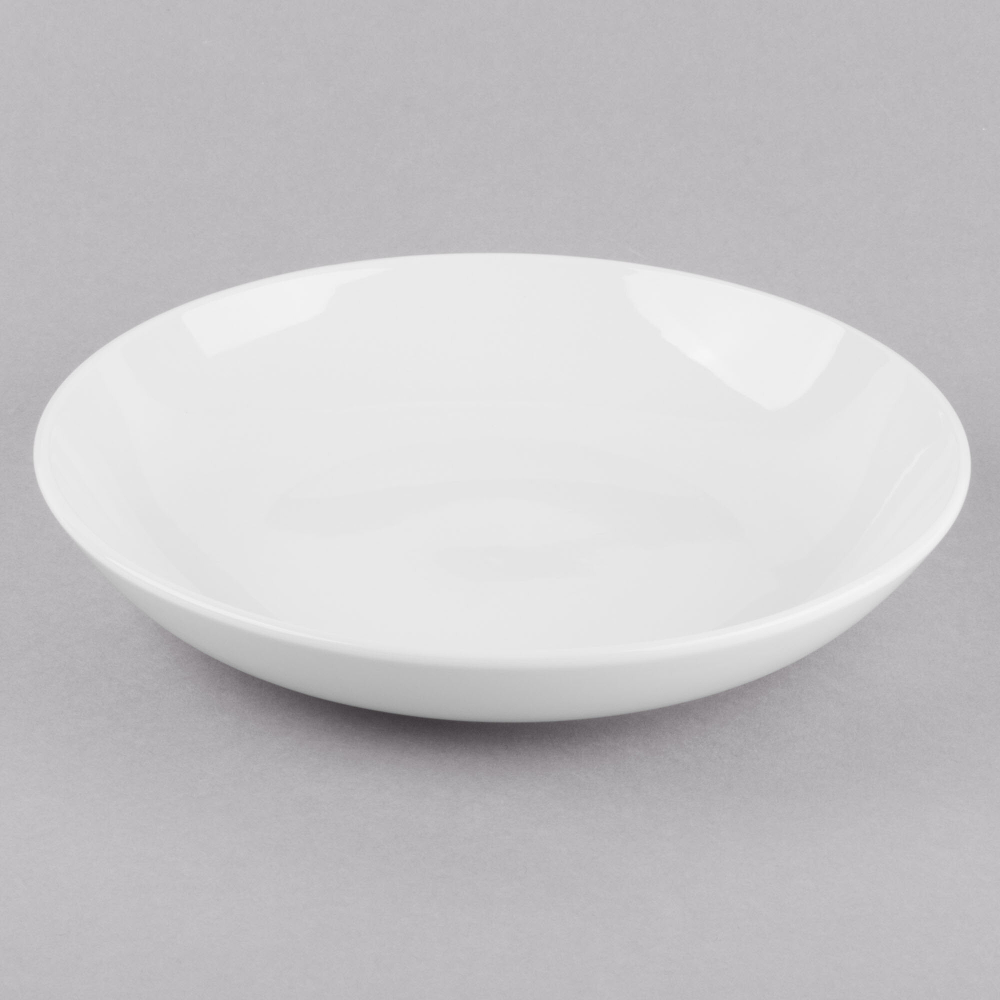 World Tableware 840-355-009 Porcelana 30 Oz. Bright White Porcelain Low ...