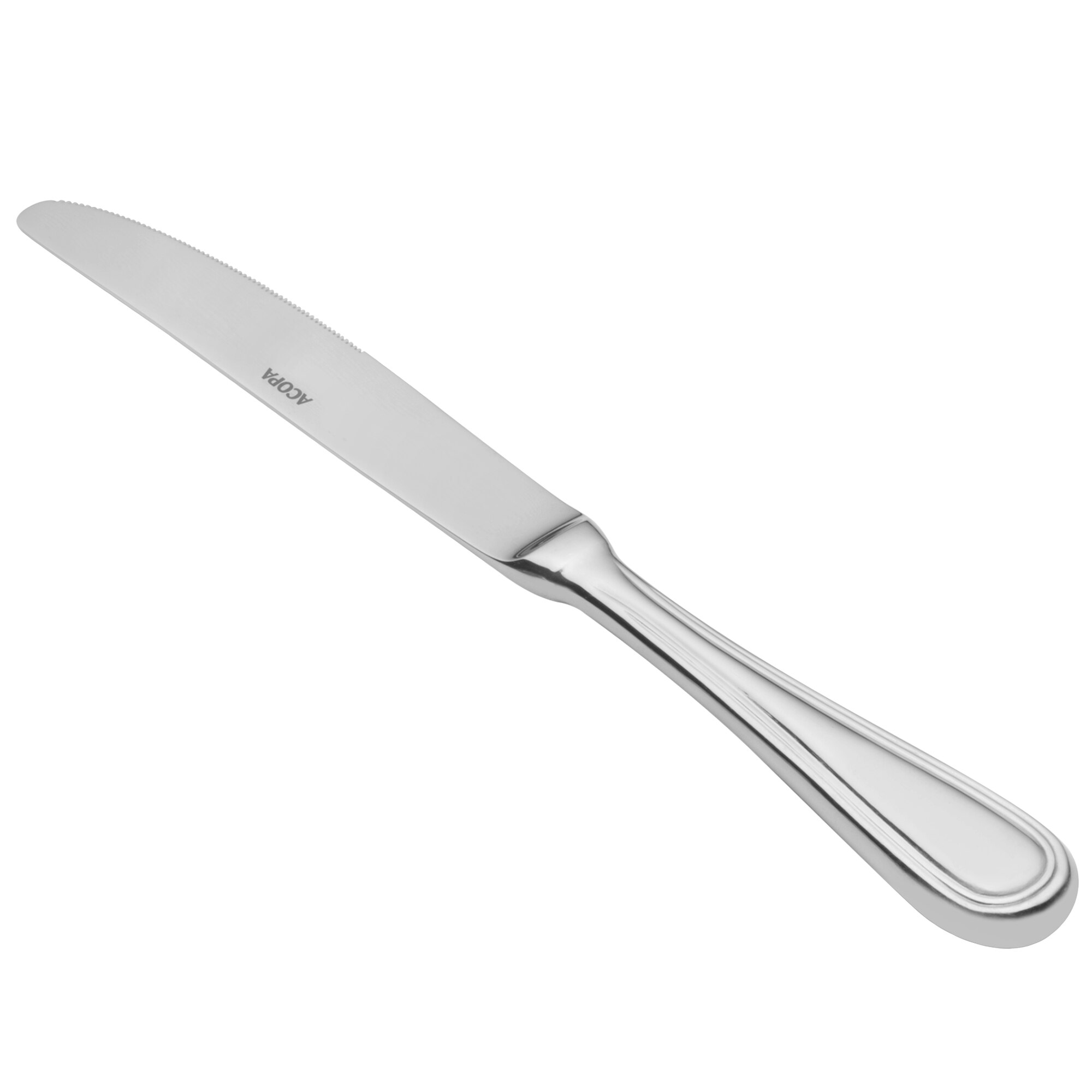 Acopa Edgeworth 9" 13/0 Stainless Steel Extra Heavy Weight Dinner Knife