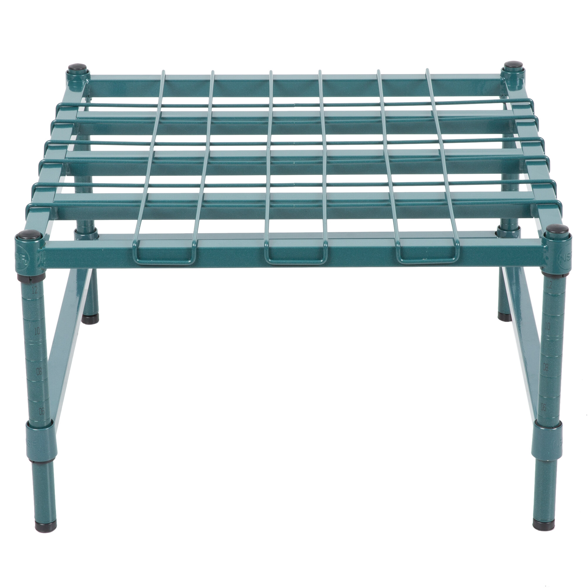 Regency 24" x 24" HeavyDuty Green Dunnage Rack with Mat