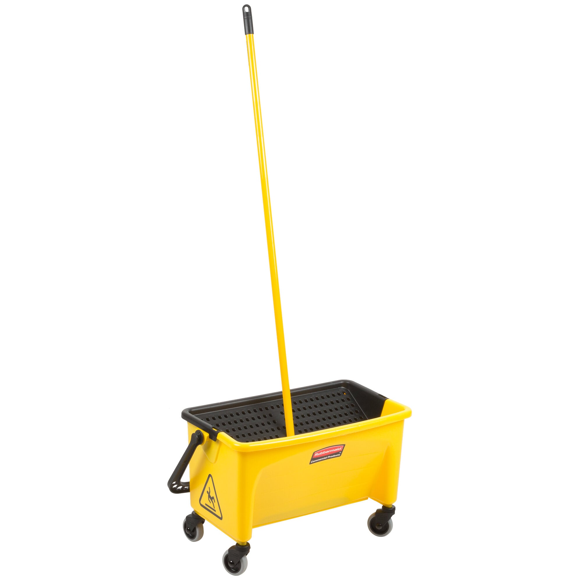 Rubbermaid Hygen 11" Microfiber Wet Mop Kit with Mop, Pads, and Bucket