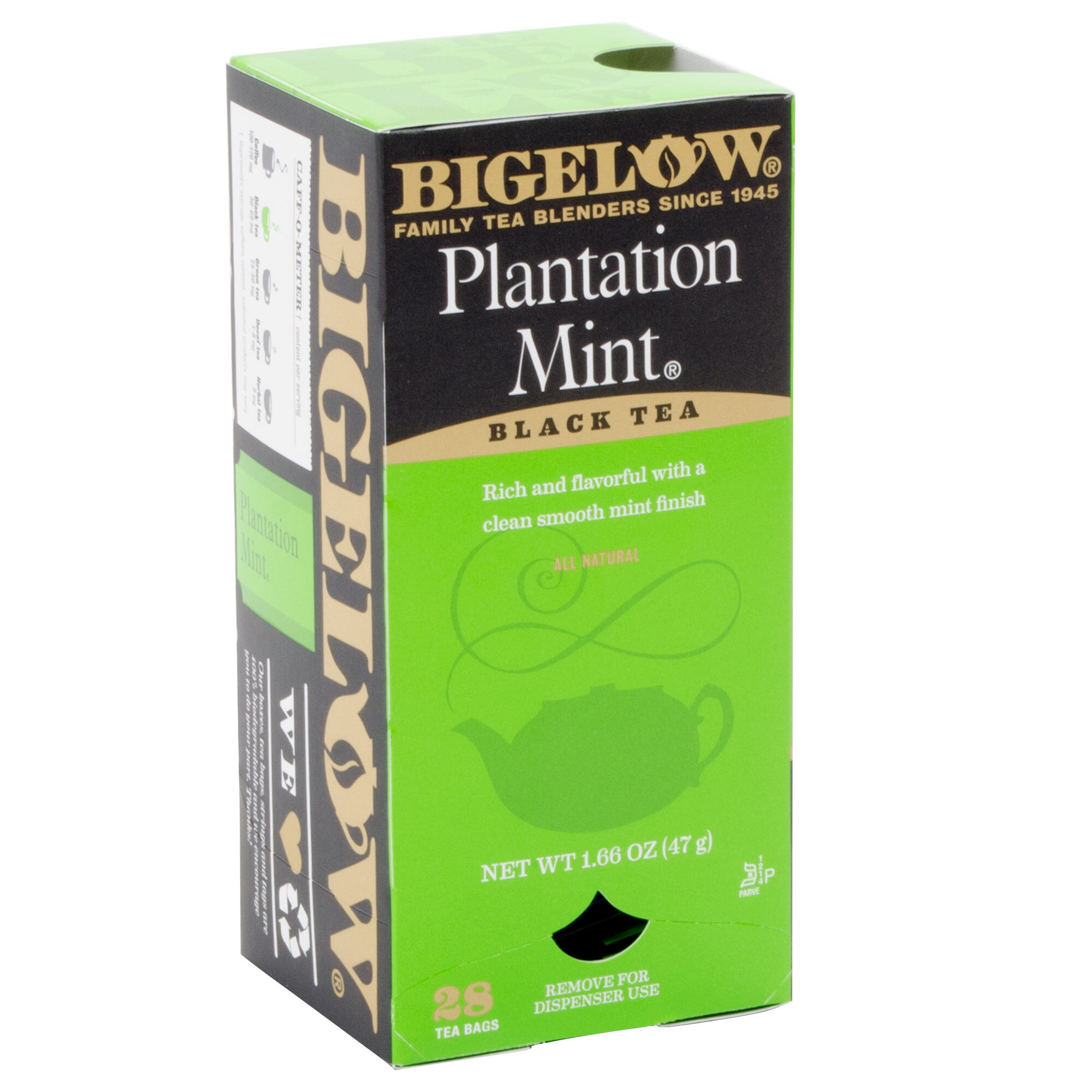 Bigelow Perfectly Mint Tea Bags - 28/Box