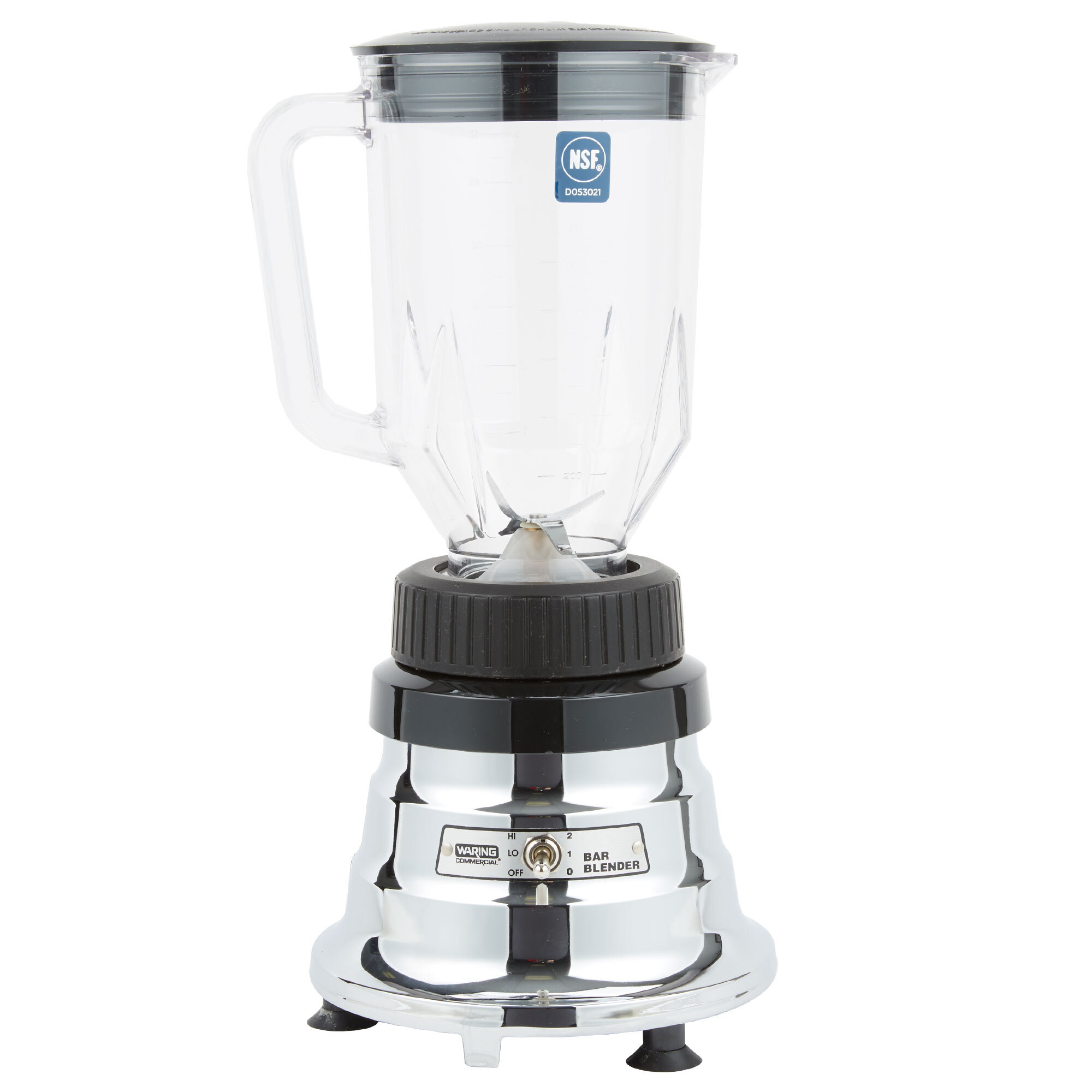 Waring BB160 2 Speed Commercial Bar Blender with Polycarbonate