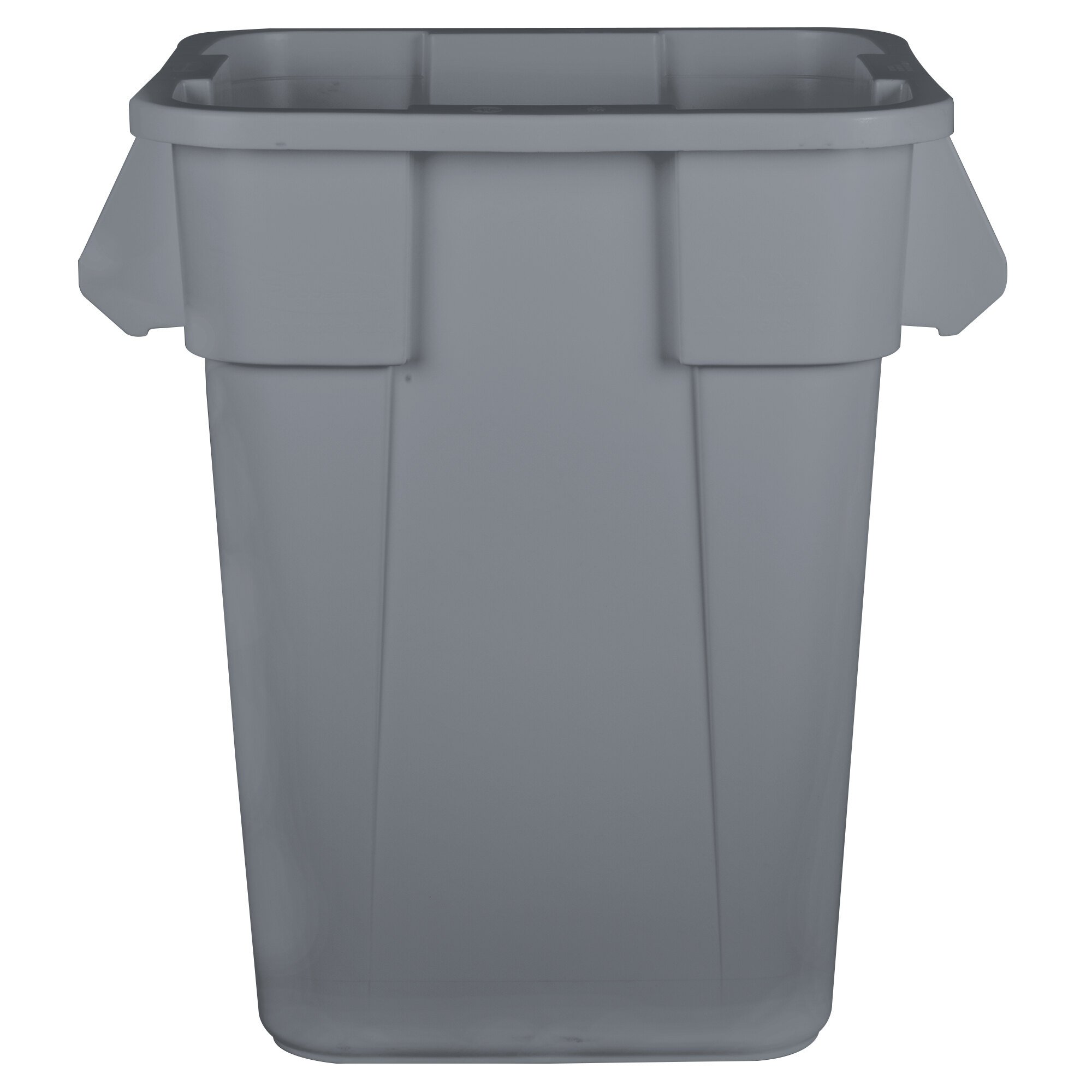 Rubbermaid Brute Square 40 Gallon Trash Can Fg353600gray