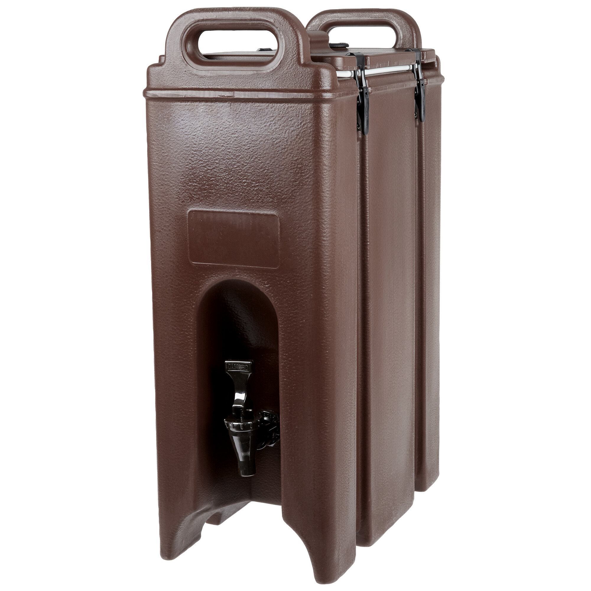 Cambro 500LCD131 Camtainers® 4.75 Gallon Dark Brown Insulated Beverage