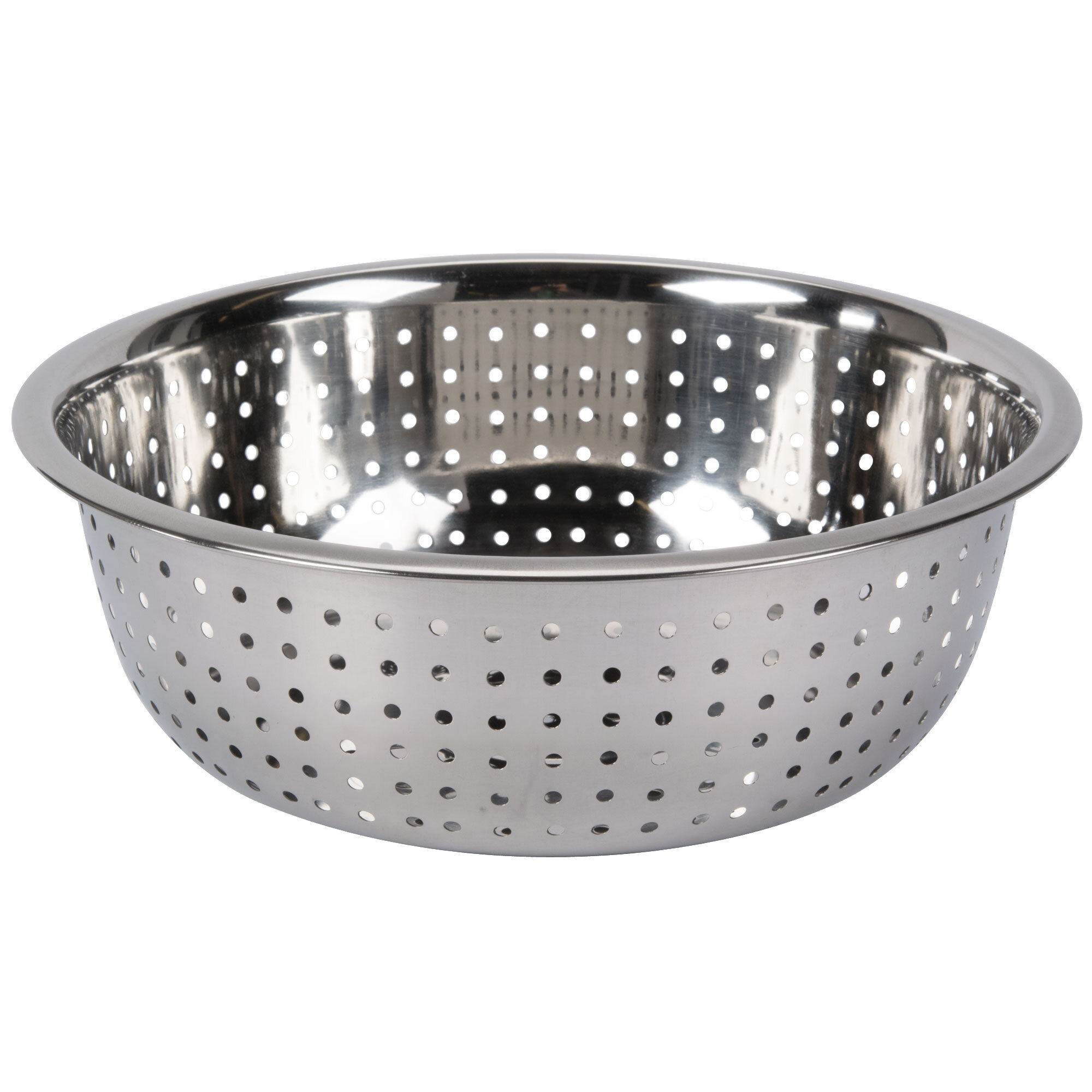 5.5 Qt. Stainless Steel Chinese Colander with Large Holes