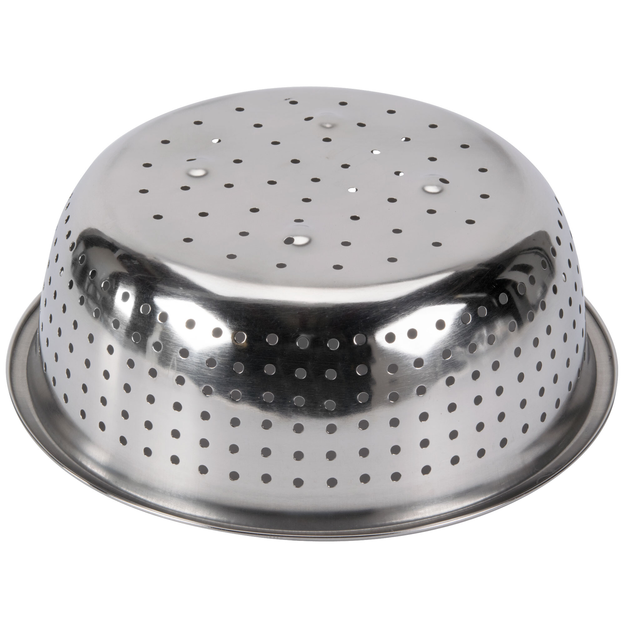 5.5 Qt. Stainless Steel Chinese Colander with Large Holes