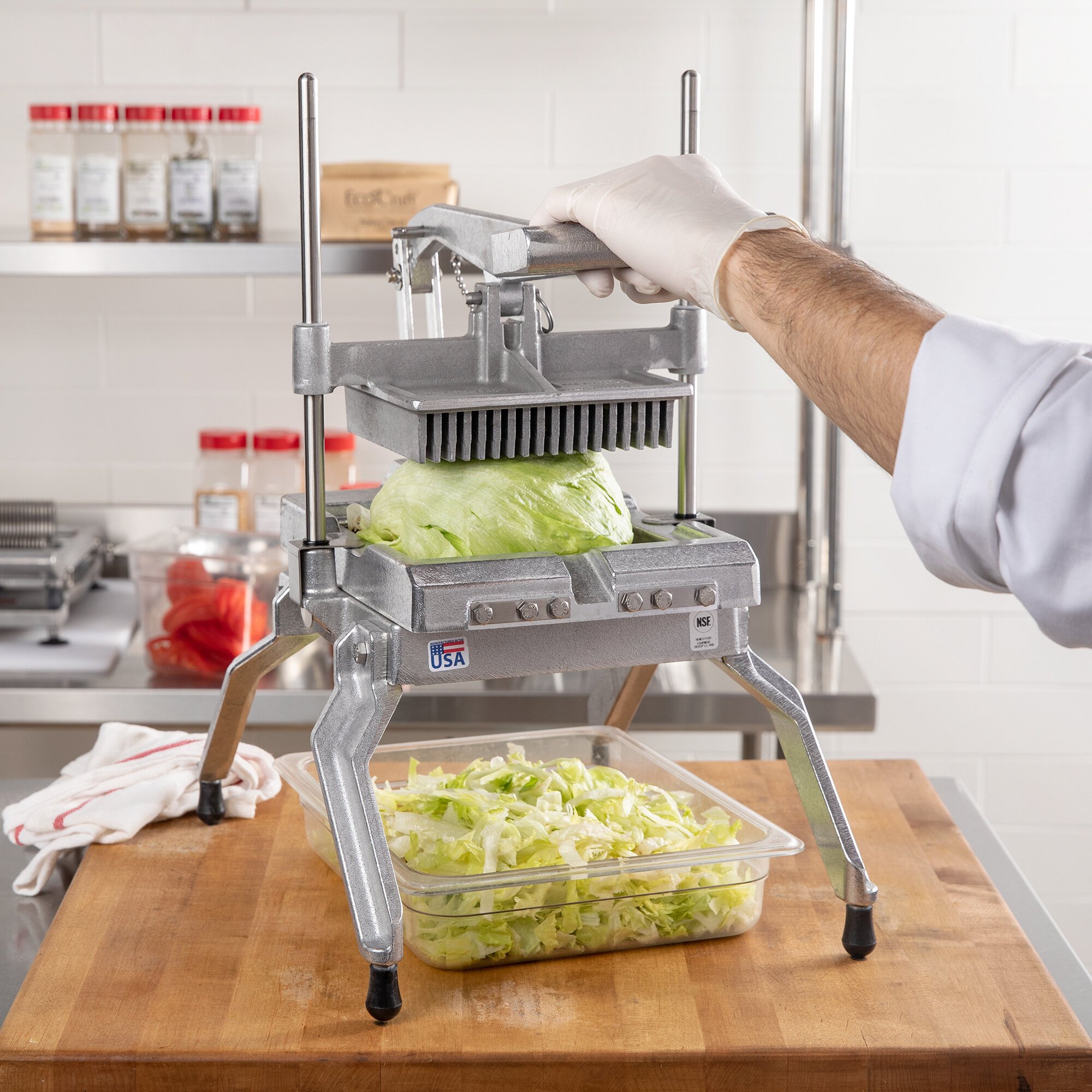 Nemco 55650CS 3/8" Slice Easy LettuceKutter