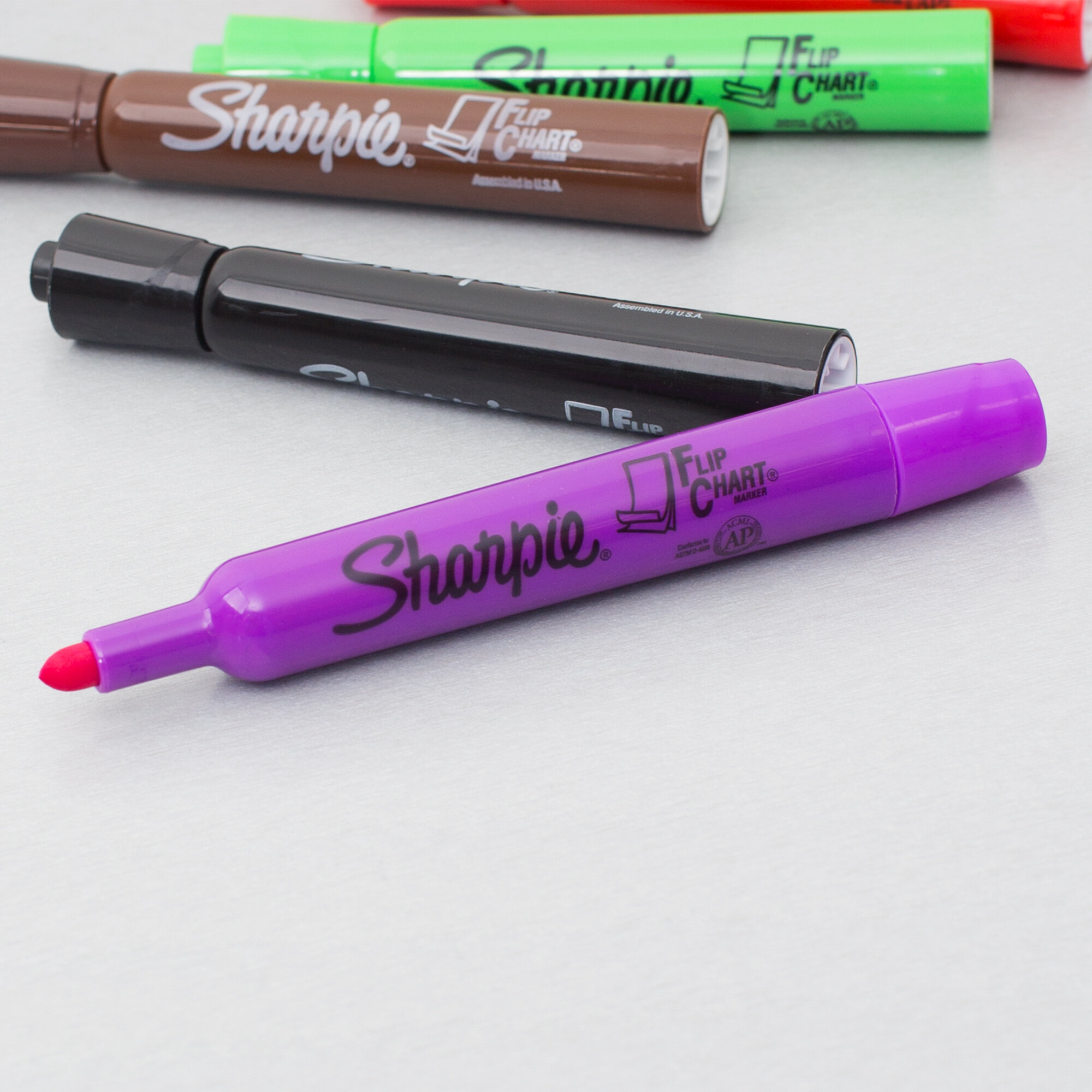 Sharpie 22478 Assorted 8Color Bullet Tip Flip Chart Marker Set