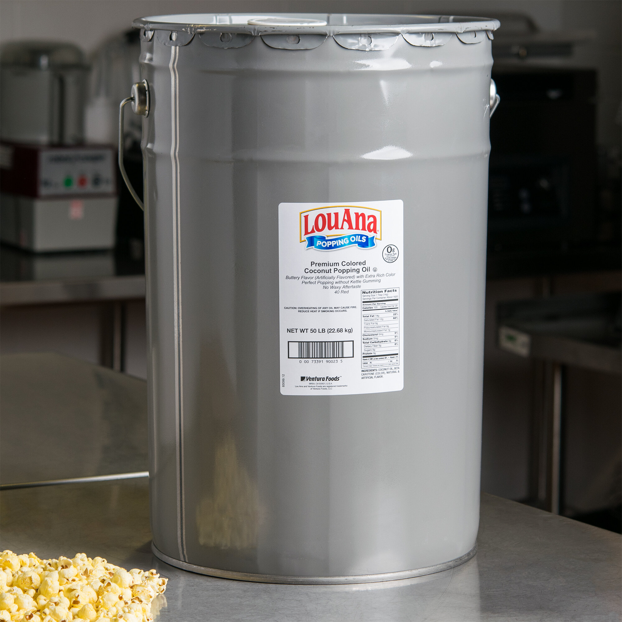 LouAna Coconut Oil with Butter Flavor 50 lb. Pail