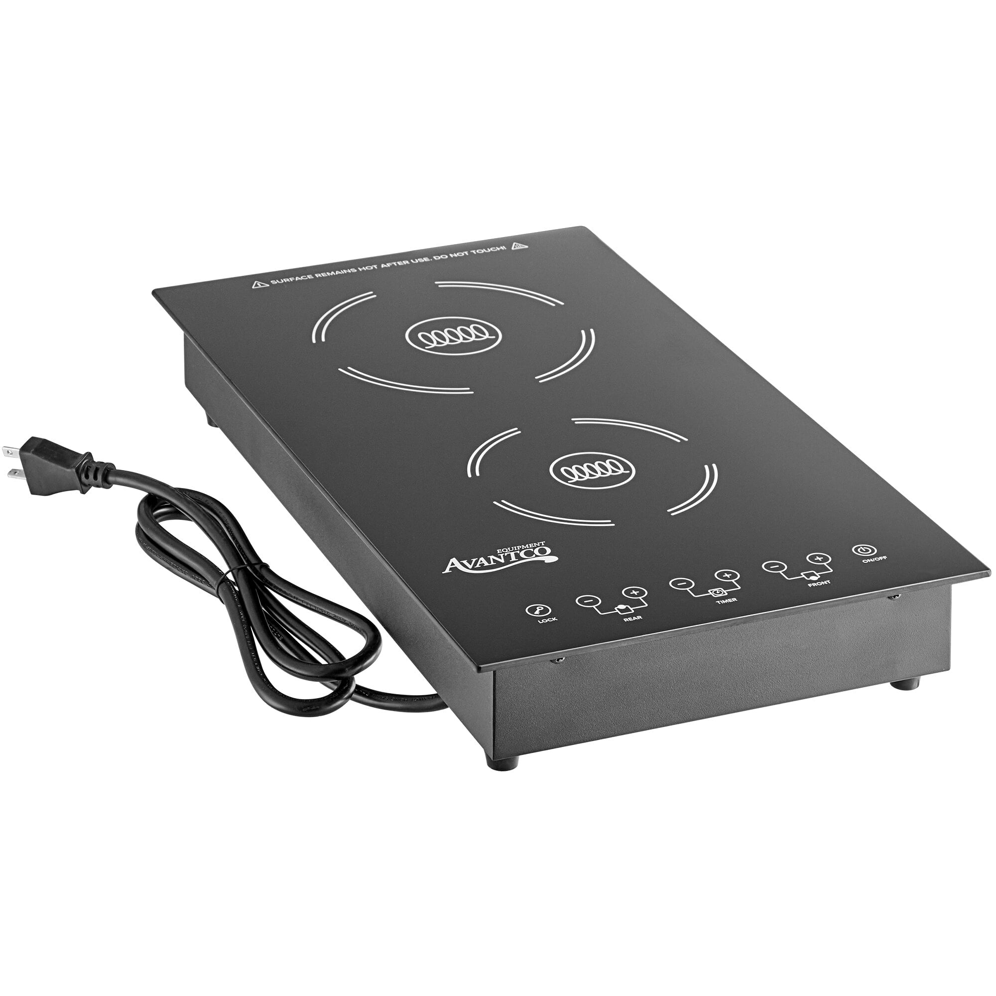 Avantco ID18DB DropIn / Countertop Double Induction Range / Cooker 208240V, 3100W