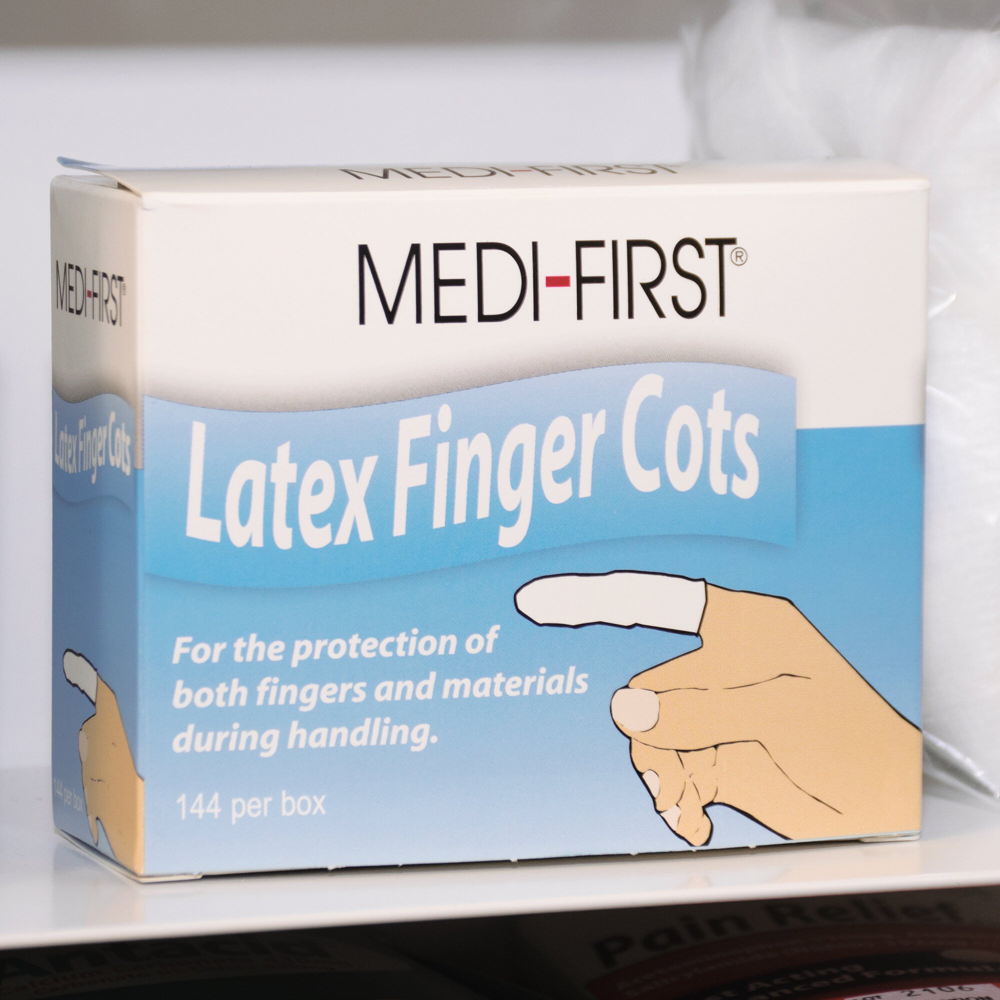 Finger Cots MediFirst Latex Finger Cots 144 / Box