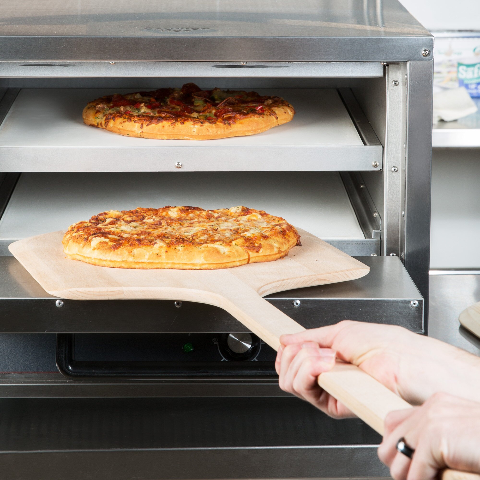 14" x 16" Wood Pizza Peel with 26" Handle