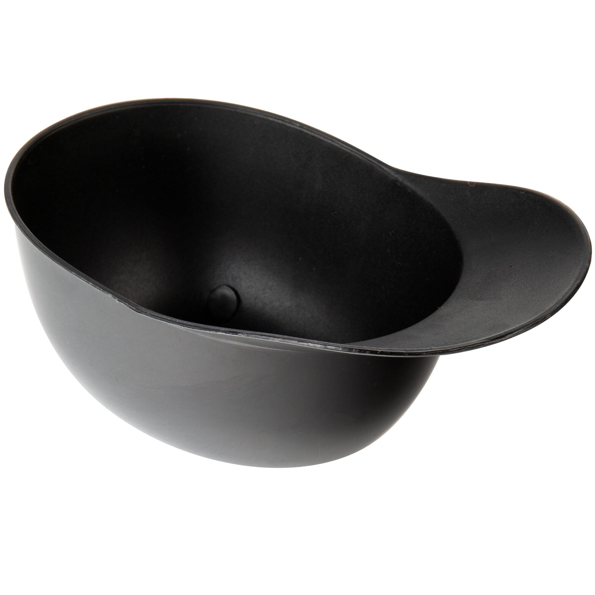 8 oz. Black Mini Baseball Helmet Ice Cream / Snack Bowl - 300/Case