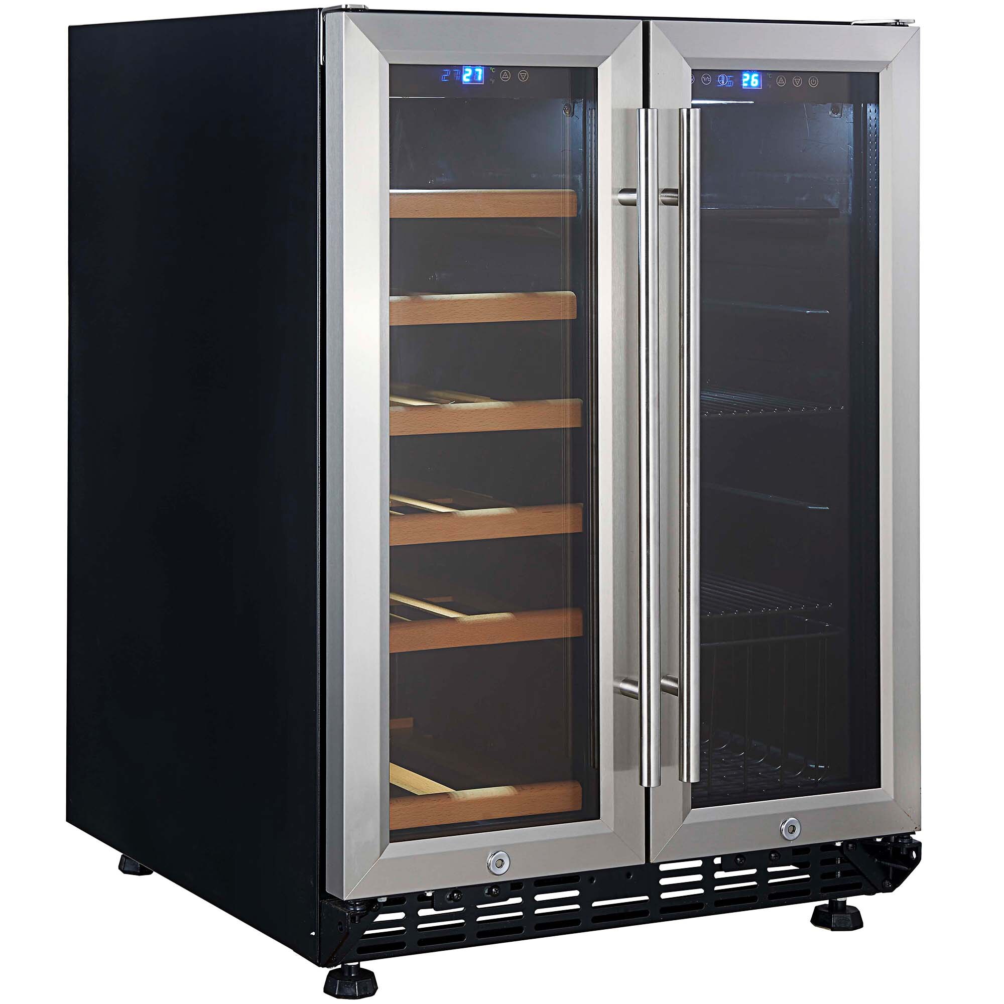 Eurodib USF36B Dual Section Dual Temperature Full Glass Door