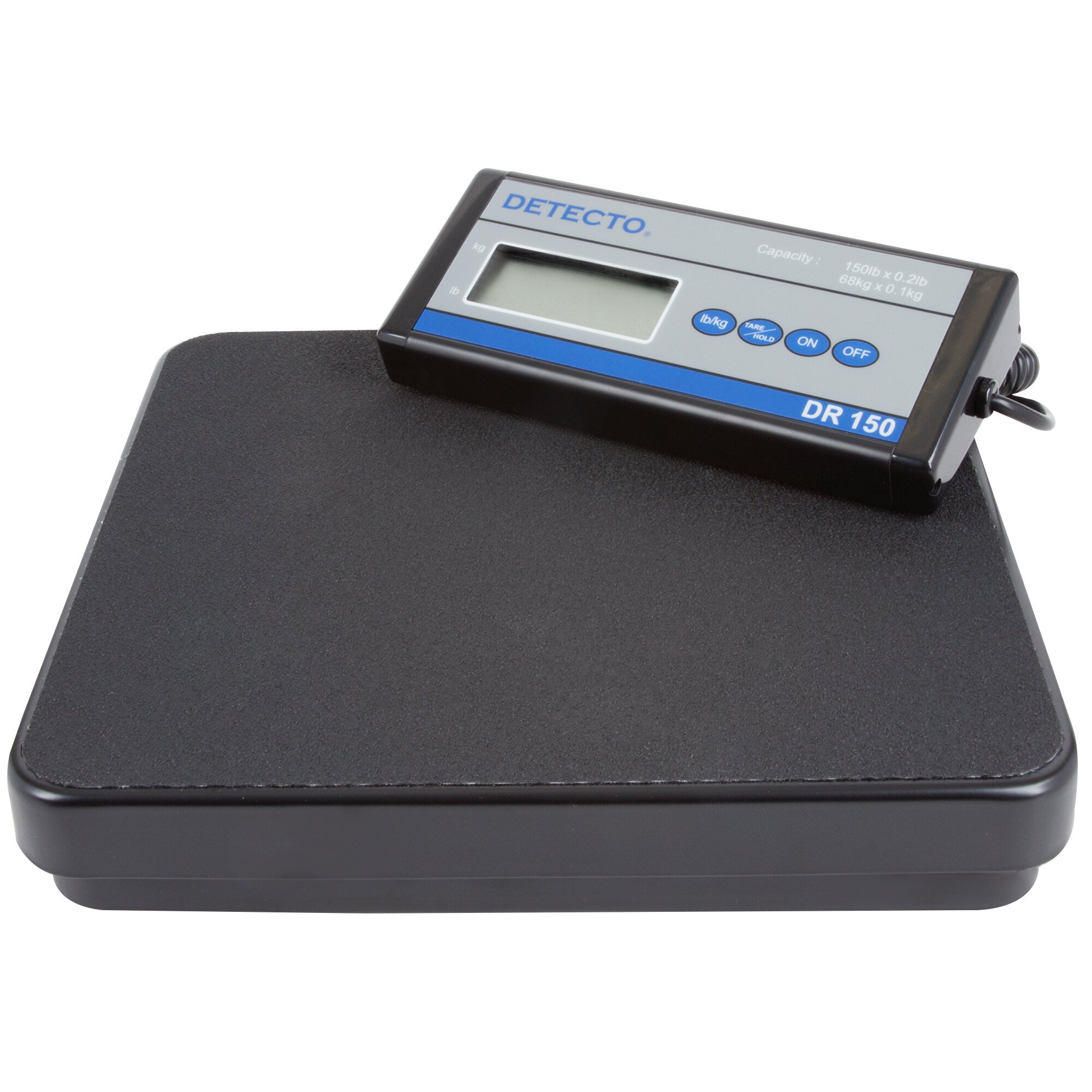 Cardinal Detecto DR150 150 lb. Portable Receiving Scale with Remote Display