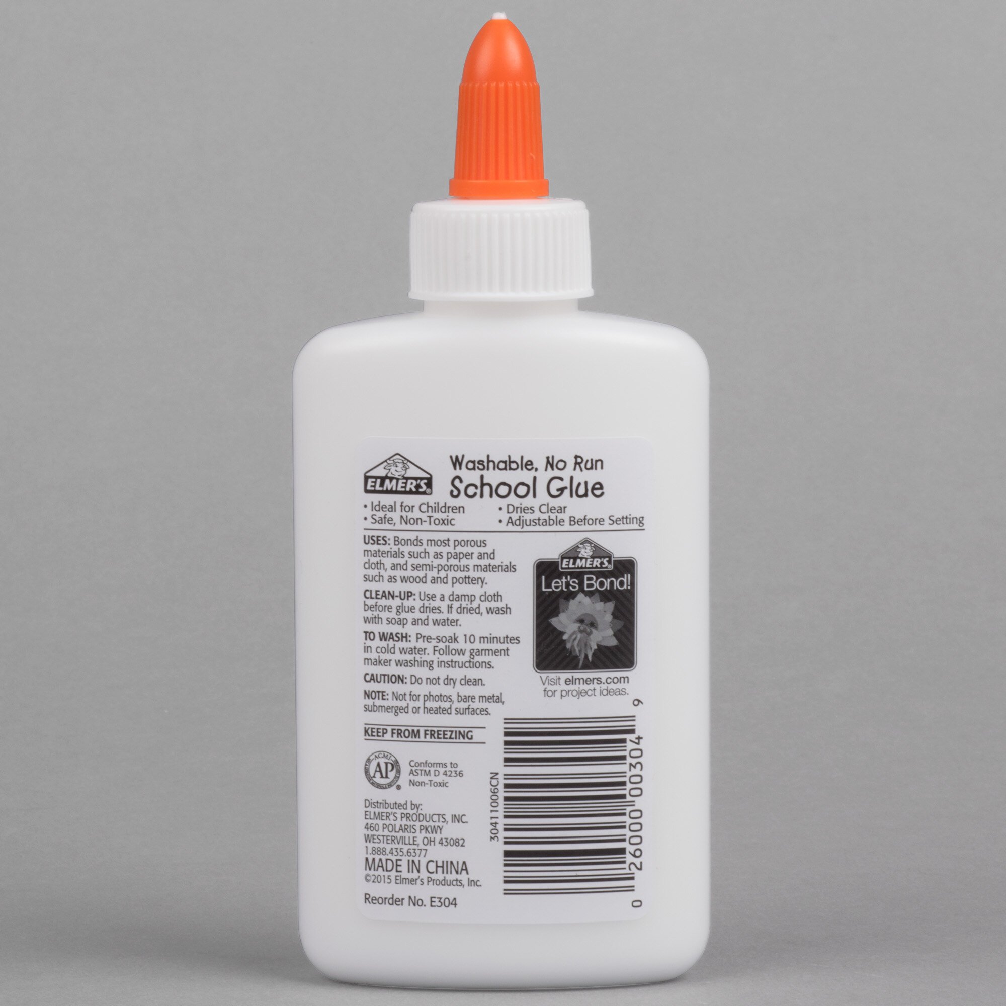 Elmer's White School Glue, Washable (4 oz.) Shop in Bulk