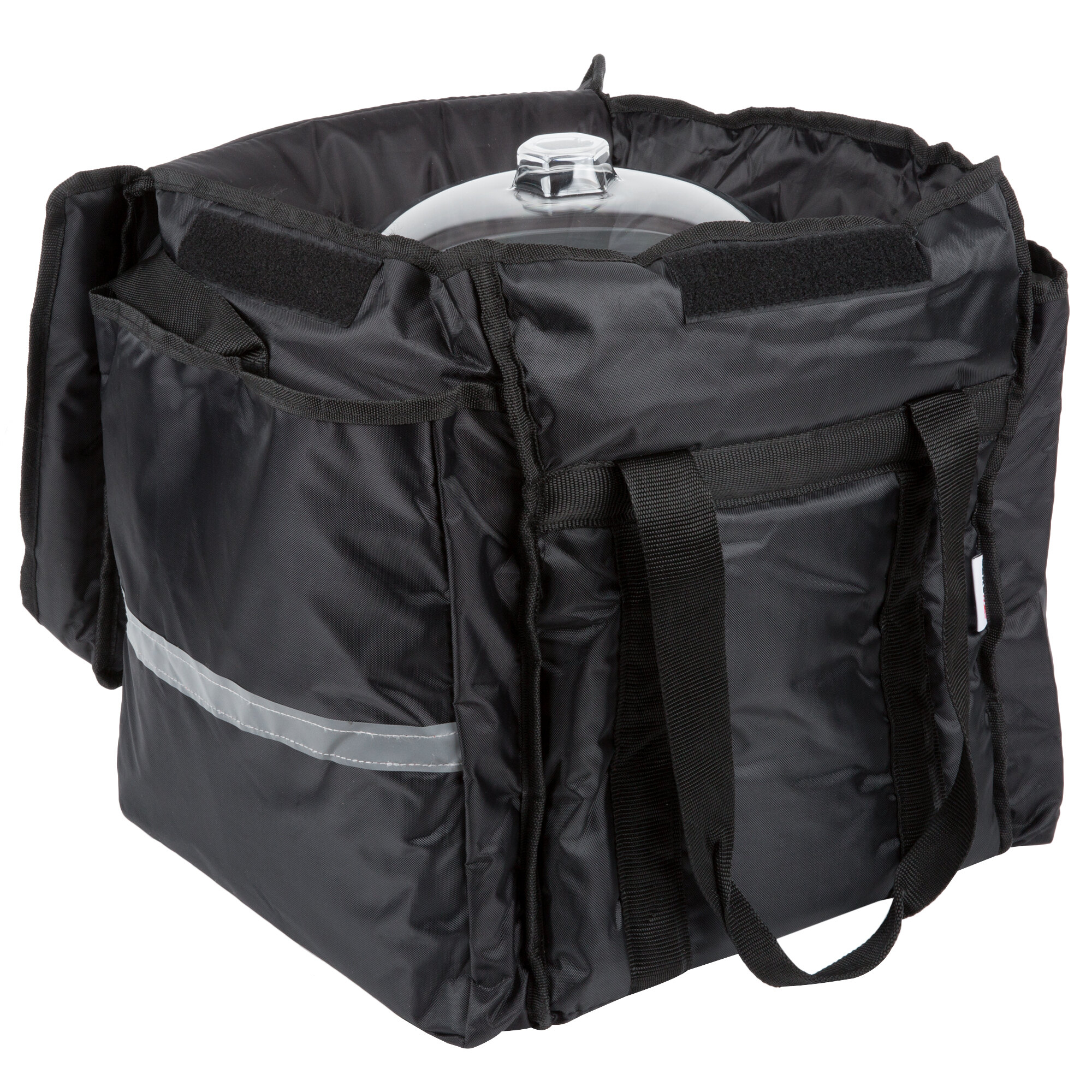 Download ServIt Insulated Food Delivery Bag, Black Soft-Sided Heavy ...