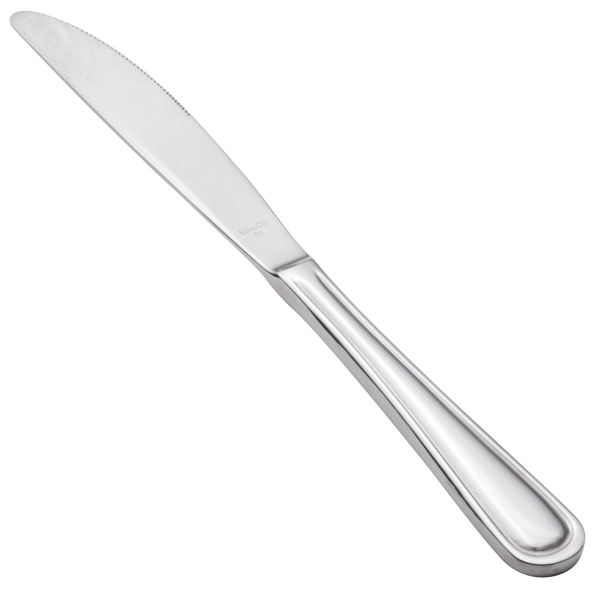 Walco 7945 Balance 9" 18/0 Stainless Steel Heavy Weight Dinner Knife