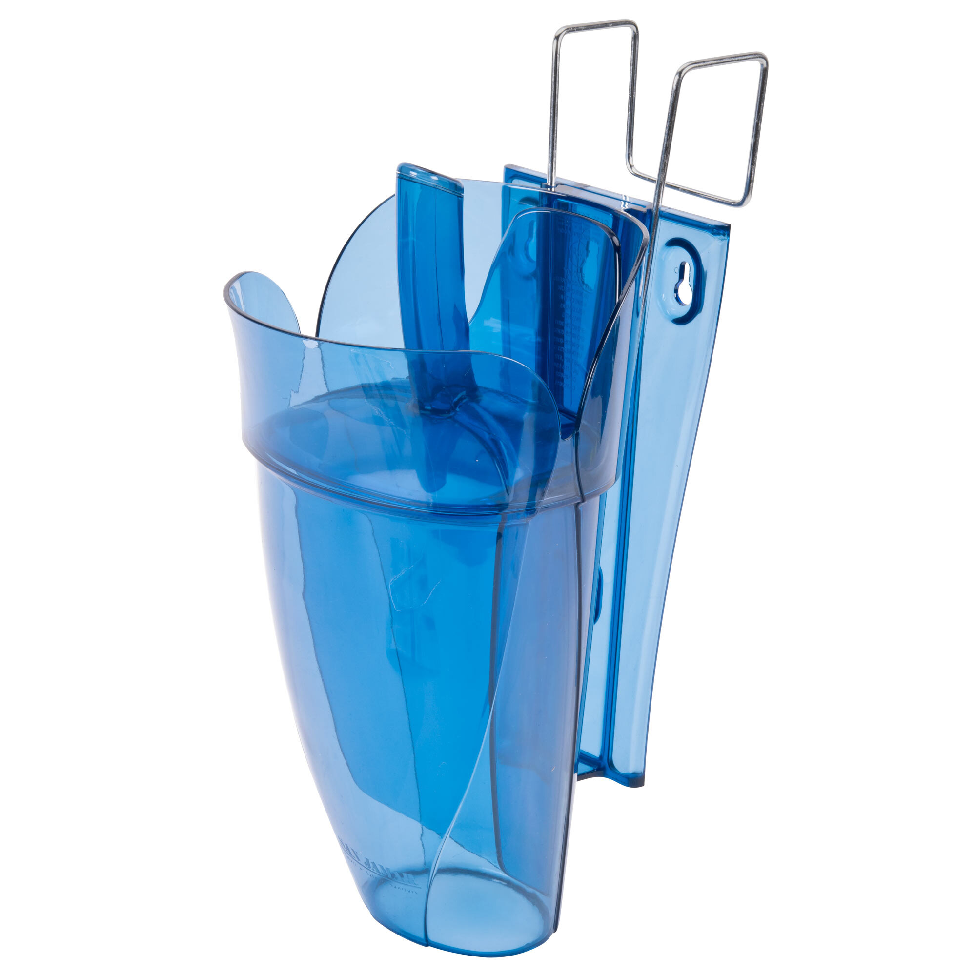 San Jamar SI9000 SafTIce Ice Scoop Holder with 6486 oz. Ice Scoop