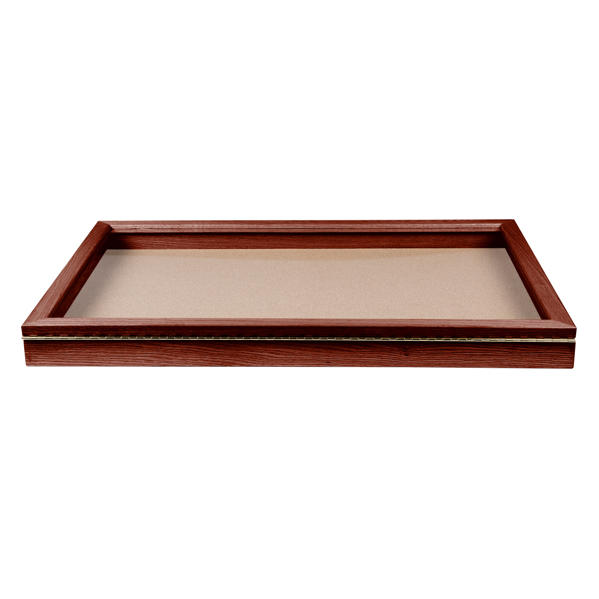 Aarco CBC3624S 36" x 24" Enclosed Hinged Souvenir and Memorabilia