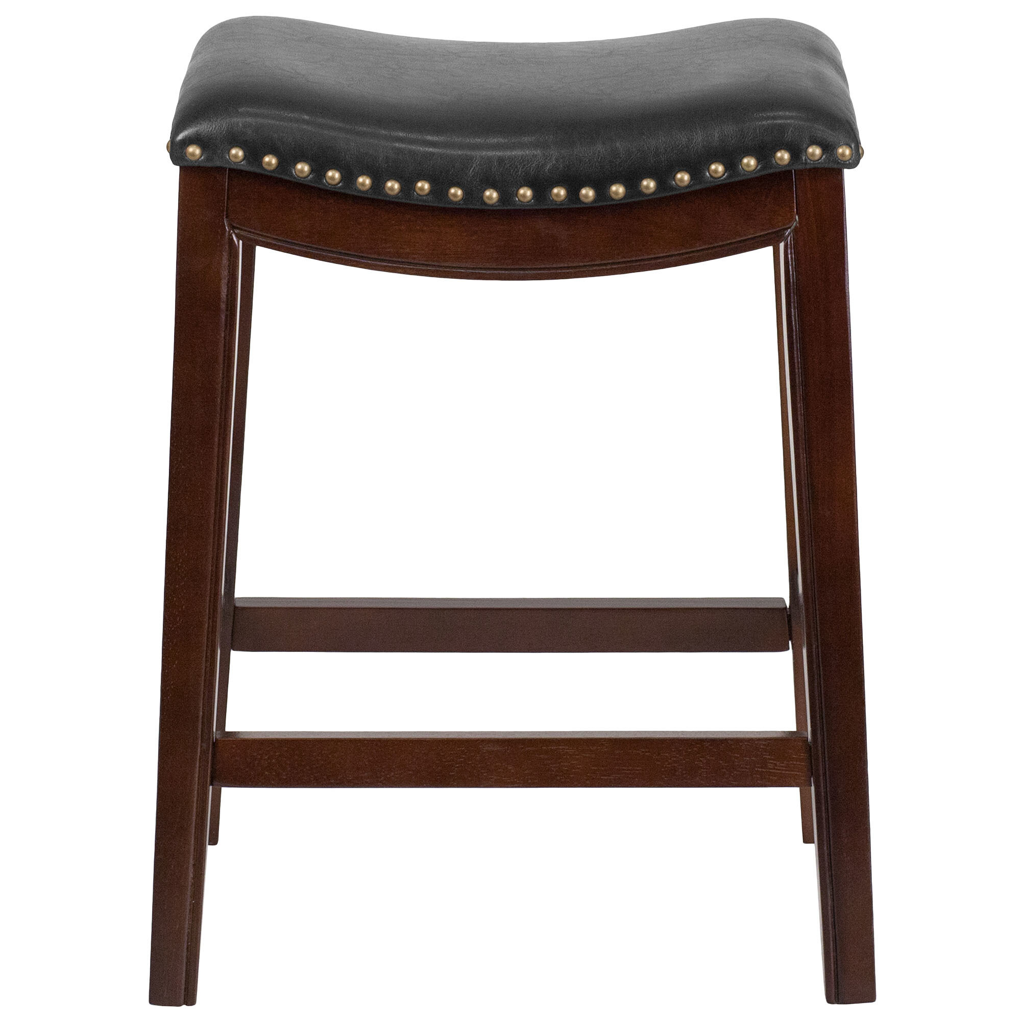 Flash Furniture TA411026CAGG Cappuccino Wood Counter Height Stool