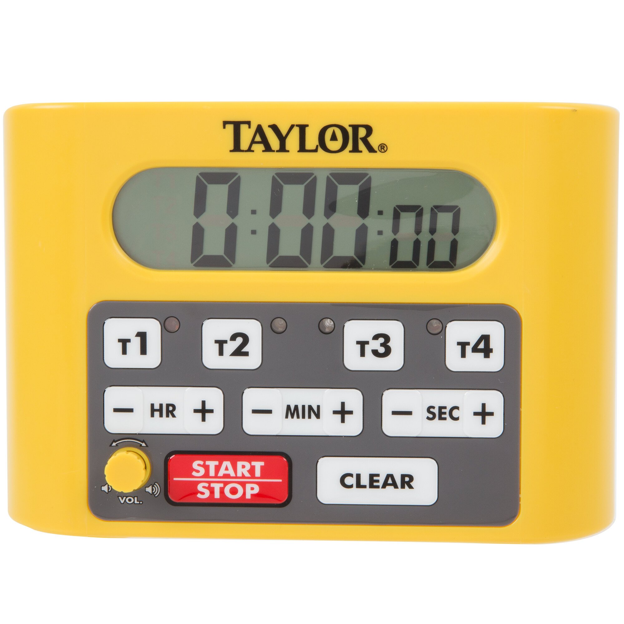 Taylor 5839N Digital 4 Channel 10 Hour Commercial Kitchen Timer   1379893 