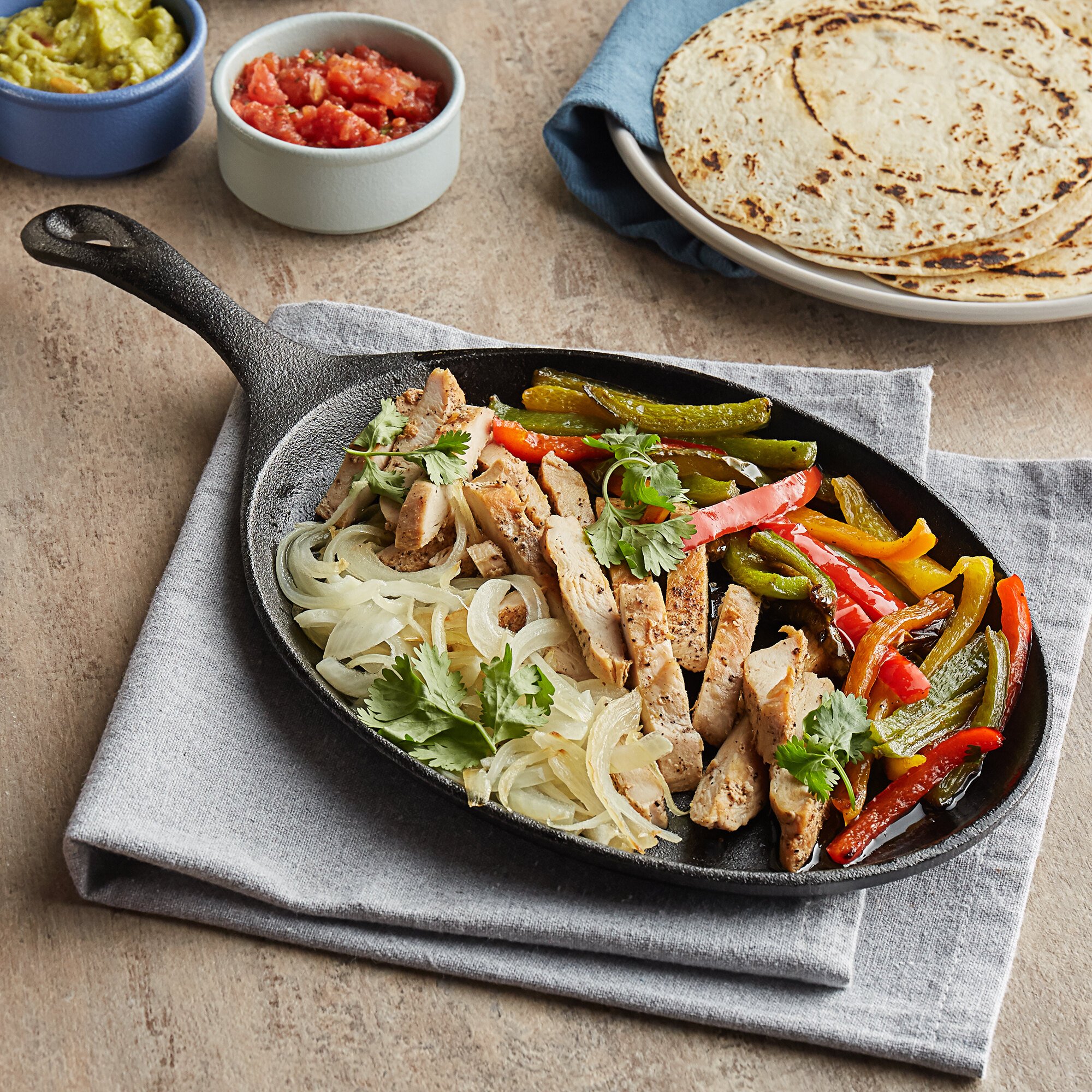 Cast Iron Fajita Skillet Pre Seasoned