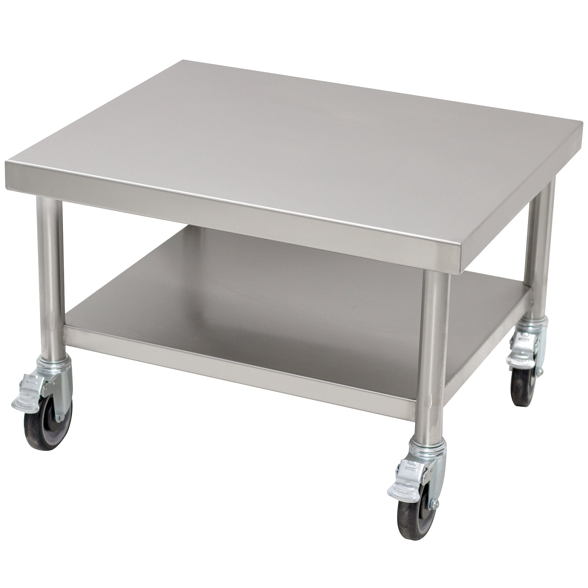 Advance Tabco MTSS250C 25" x 30" Stainless Steel Mobile Mixer Table
