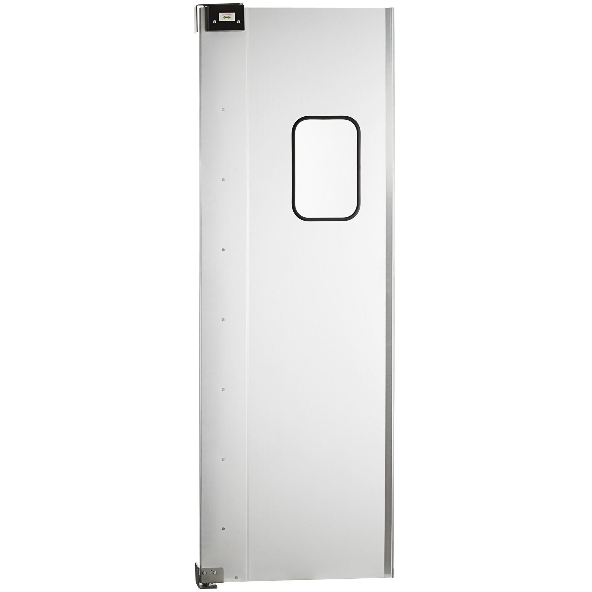 Regency Single Aluminum Swinging Traffic Door with 9" x 14" Window 30