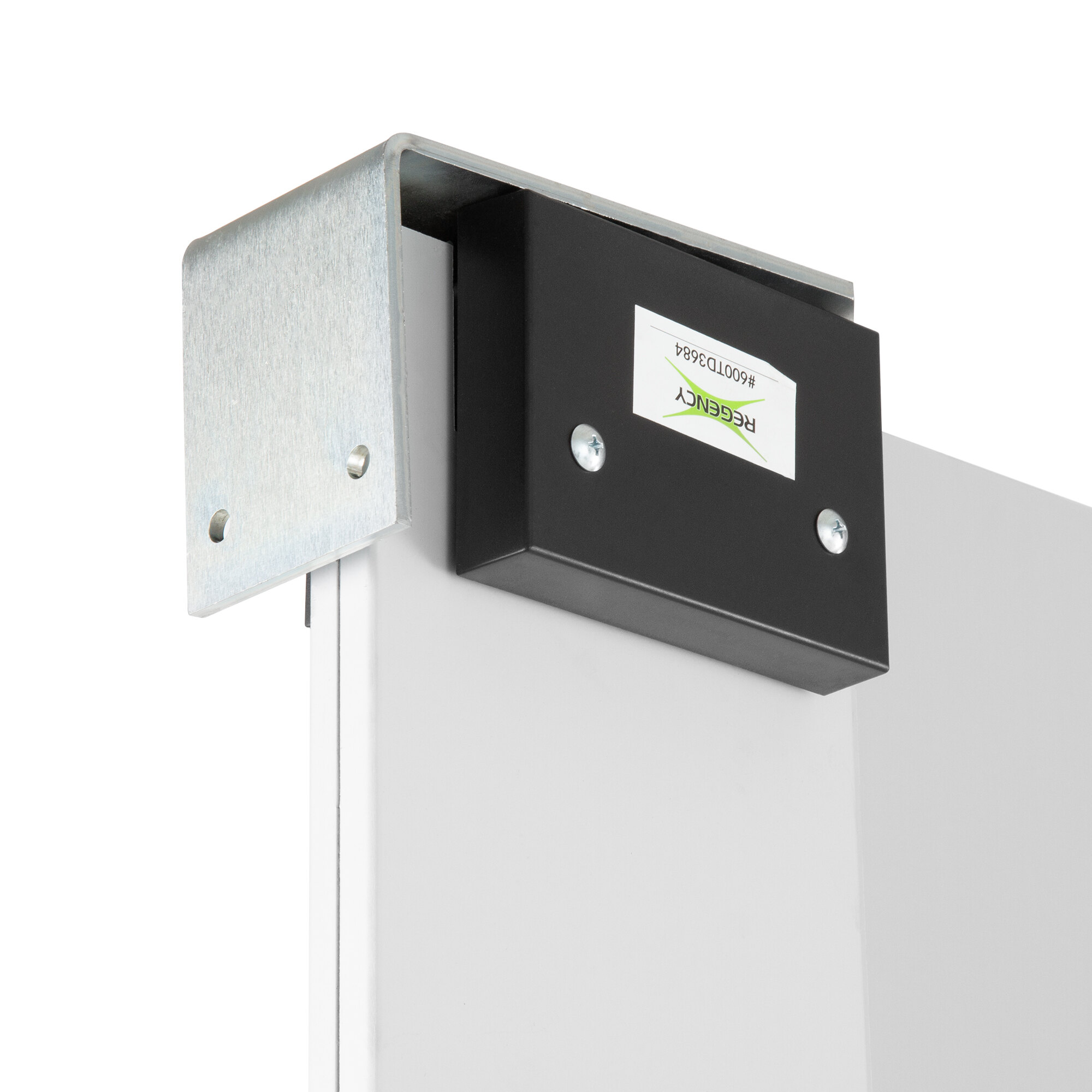 Regency Single Aluminum Swinging Traffic Door with 9" x 14" Window 36