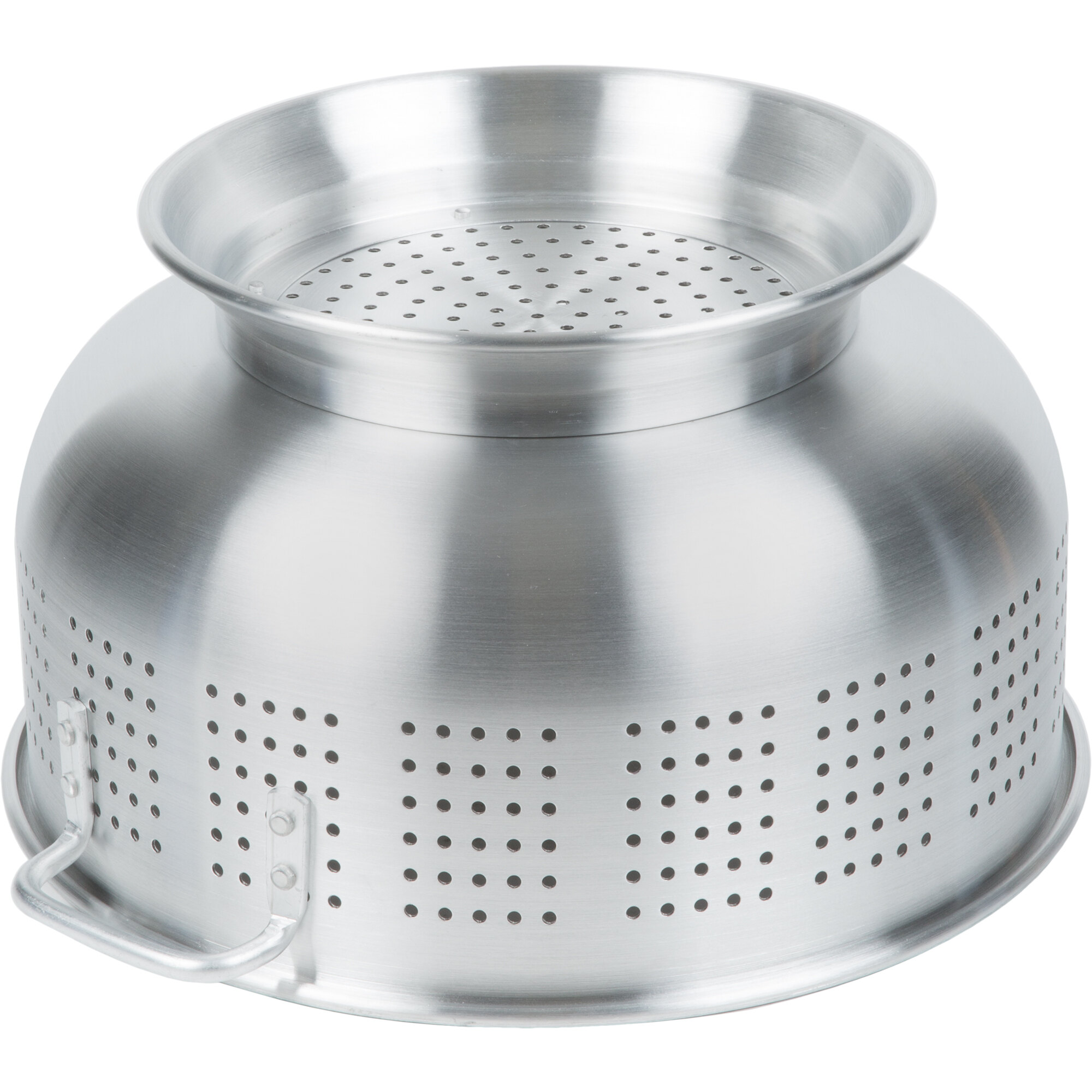 16 Qt. Aluminum Colander with Base and Handles