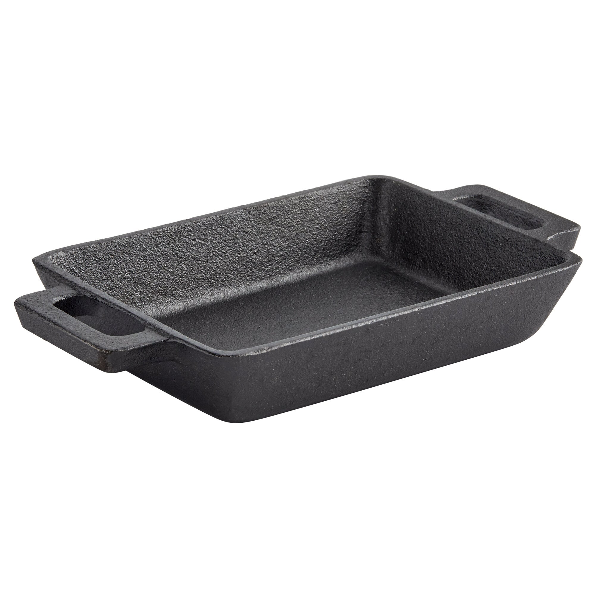 Valor 10 oz. PreSeasoned Mini Cast Iron Rectangular Casserole Dish