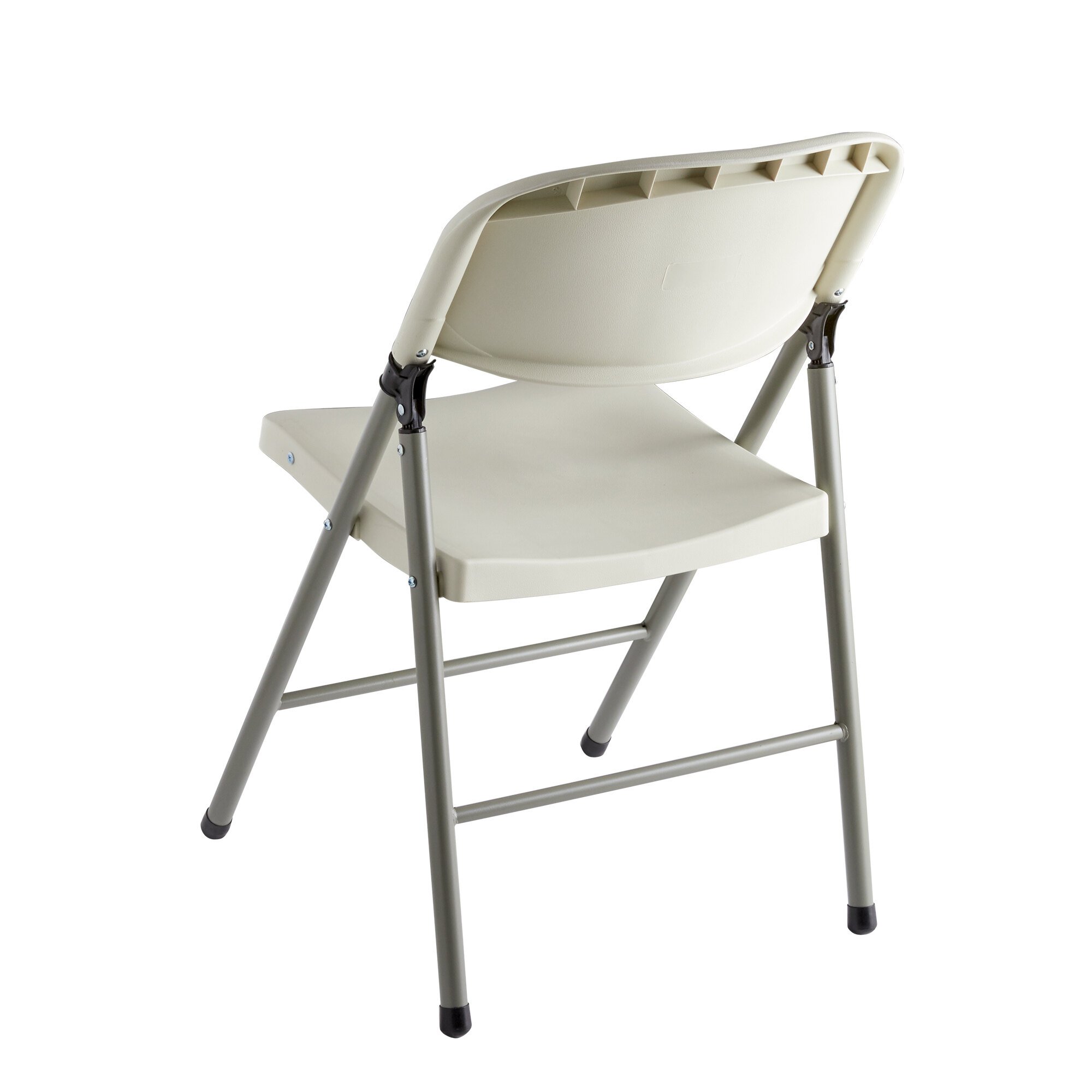 Lancaster Table & Seating Almond Contoured Blow Molded Folding Chair
