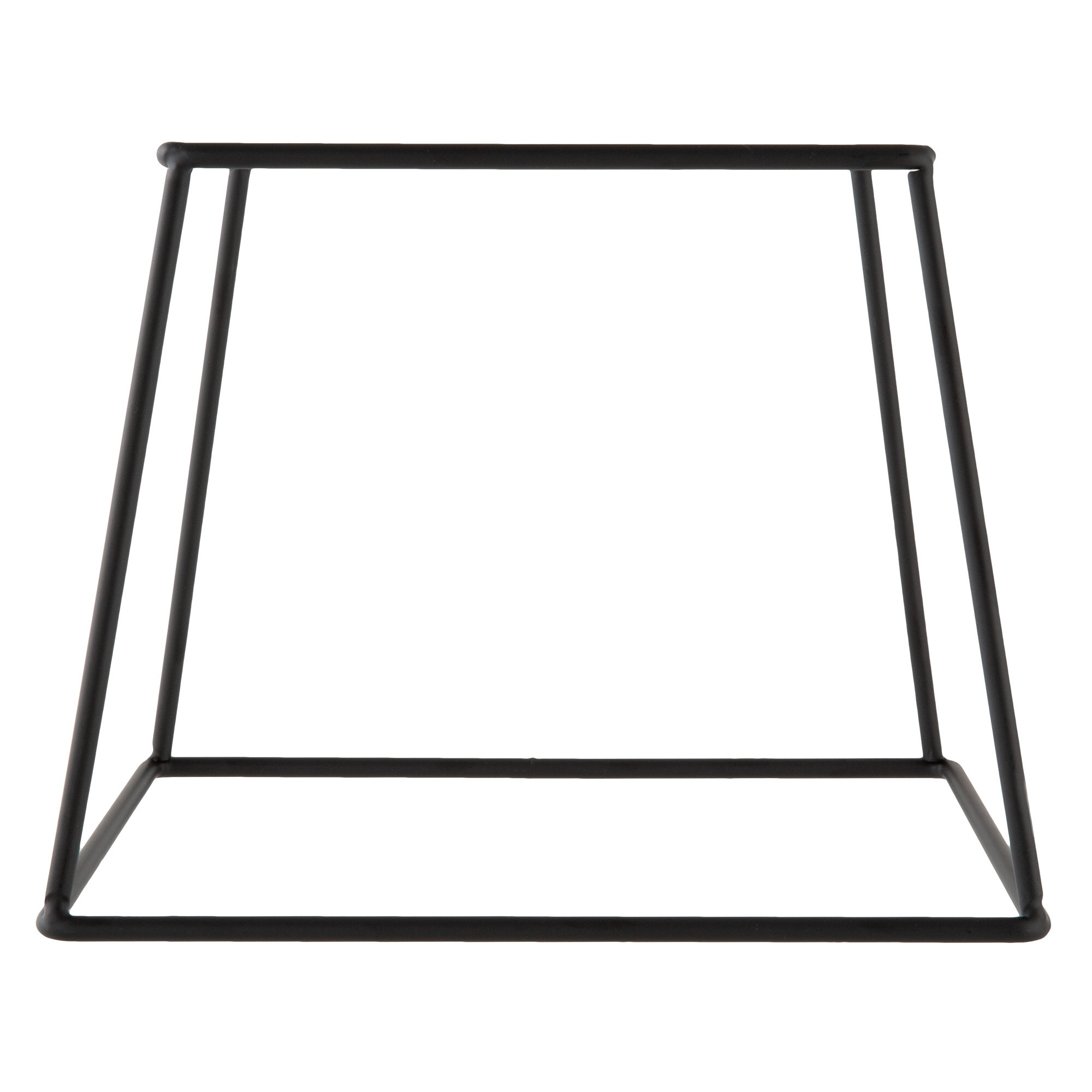 Choice 7" Square Black Metal Display Stand