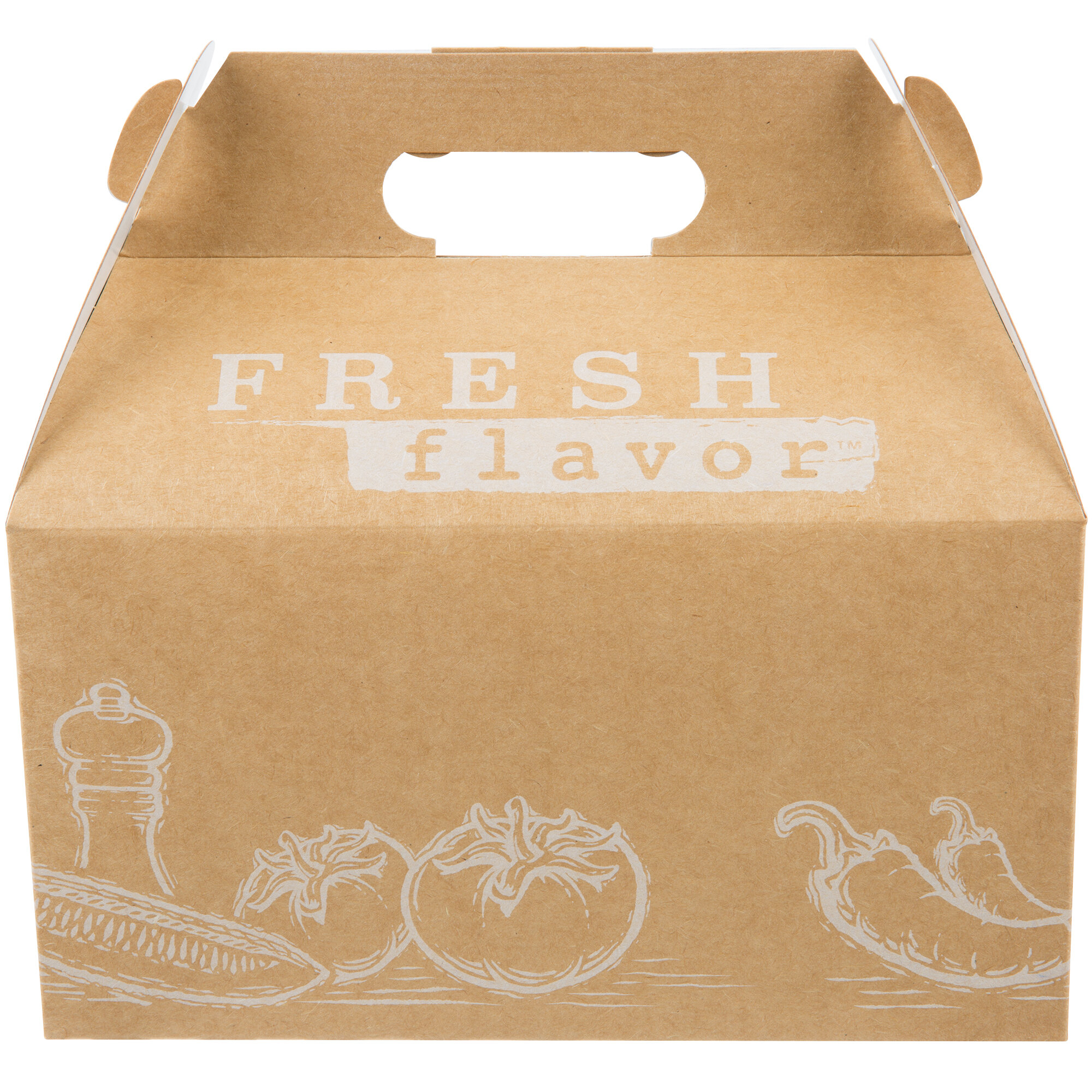 BarnStyle Take Out Lunch & Chicken Box w/ Fresh Print Design