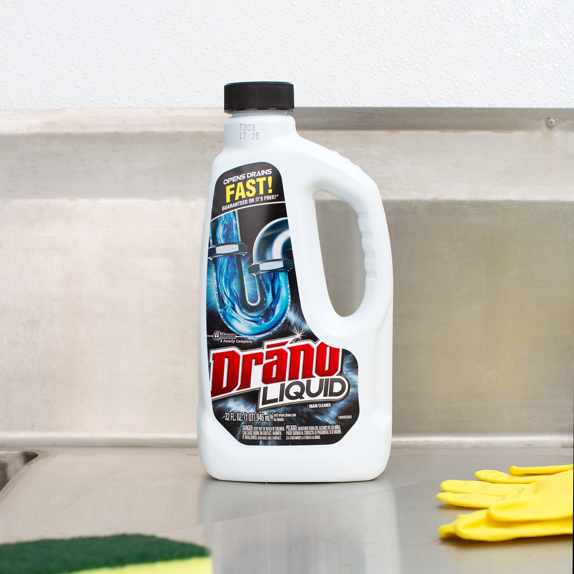 SC Johnson Drano® 32 oz. Liquid Drain Cleaner