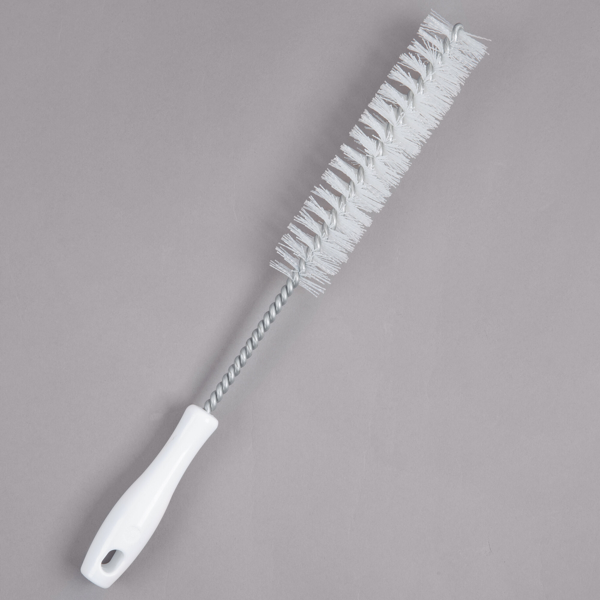 Carlisle 4018102 Sparta Spectrum 15 1/2" White Straight Pipe Brush 1
