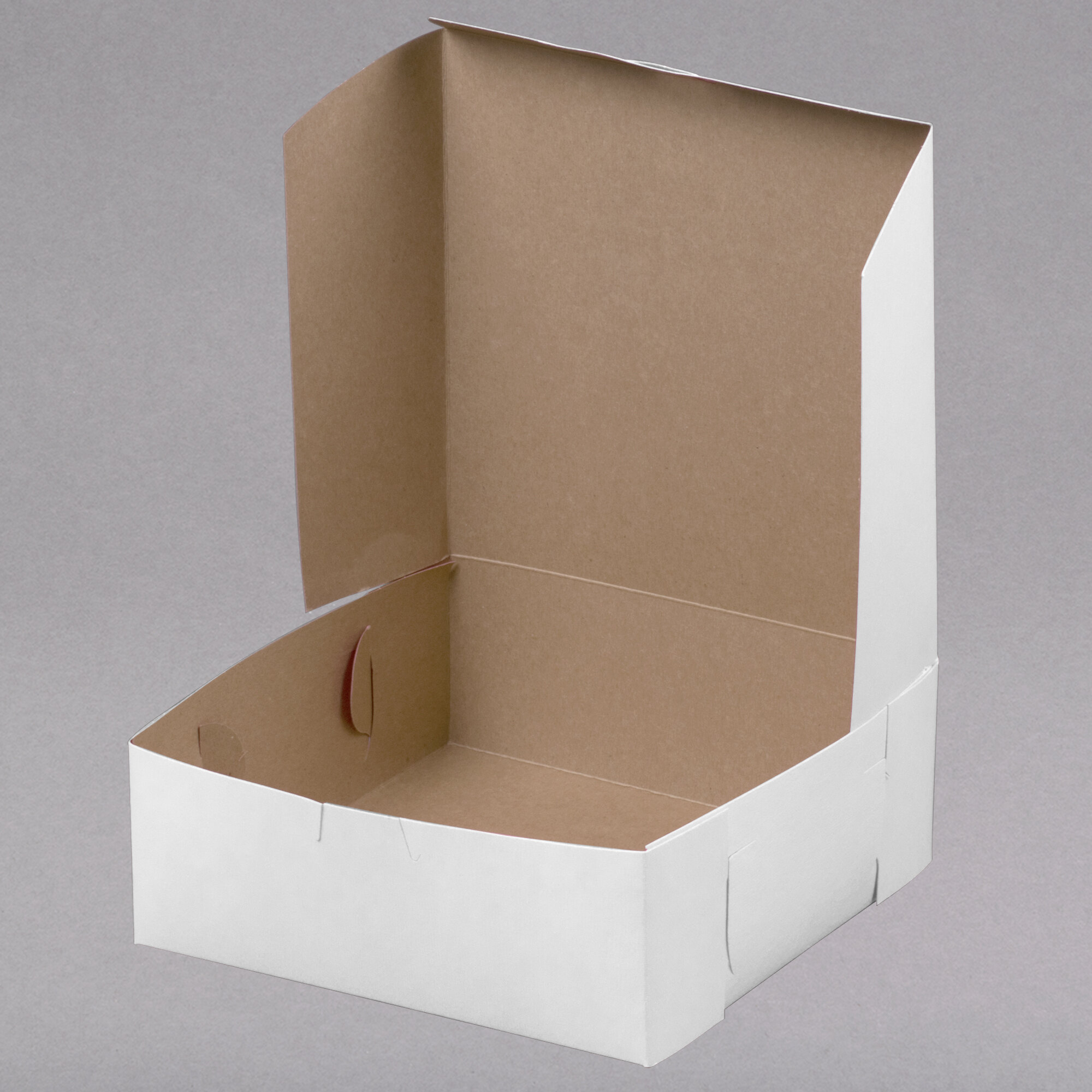 8" x 8" x 3" White Pie / Bakery Box 250/Bundle